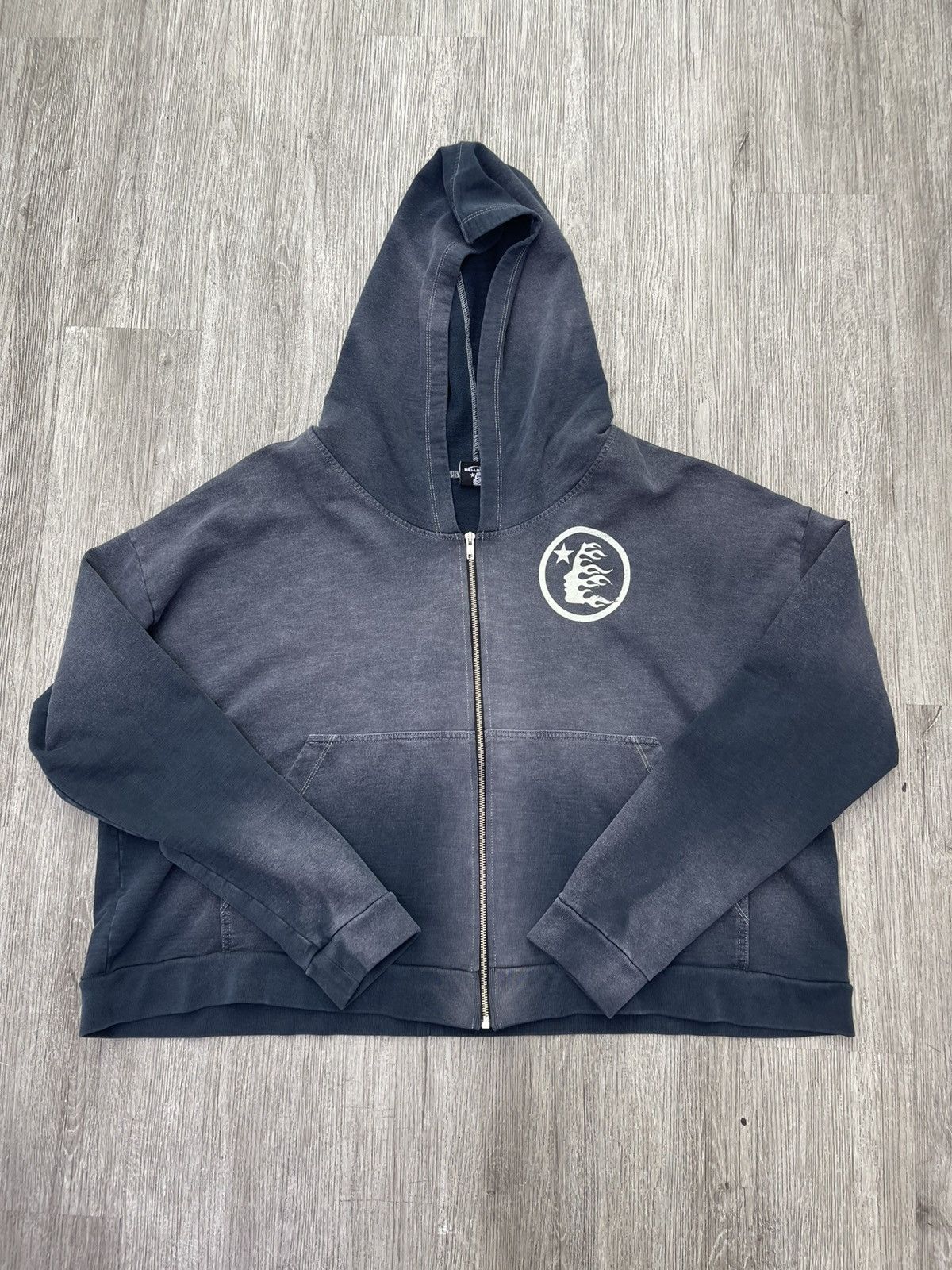 HELLSTAR Hellstar “X4” zip up hoodie (black) Size US L / EU 52-54 / 3 - 1 Thumbnail