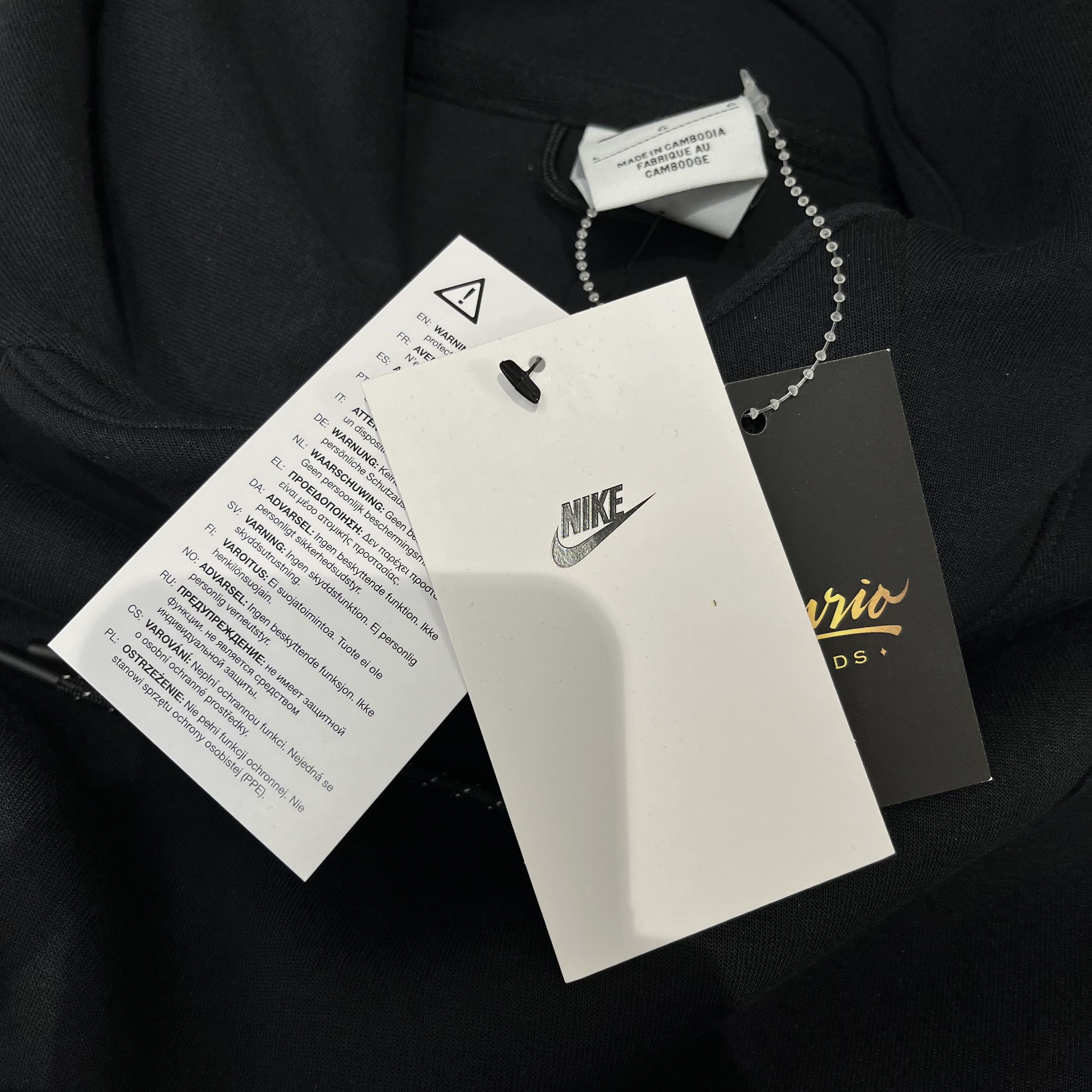 Nike Nike Tech Fleece Pull Over Hoodie Black Size US L / EU 52-54 / 3 - 6 Thumbnail