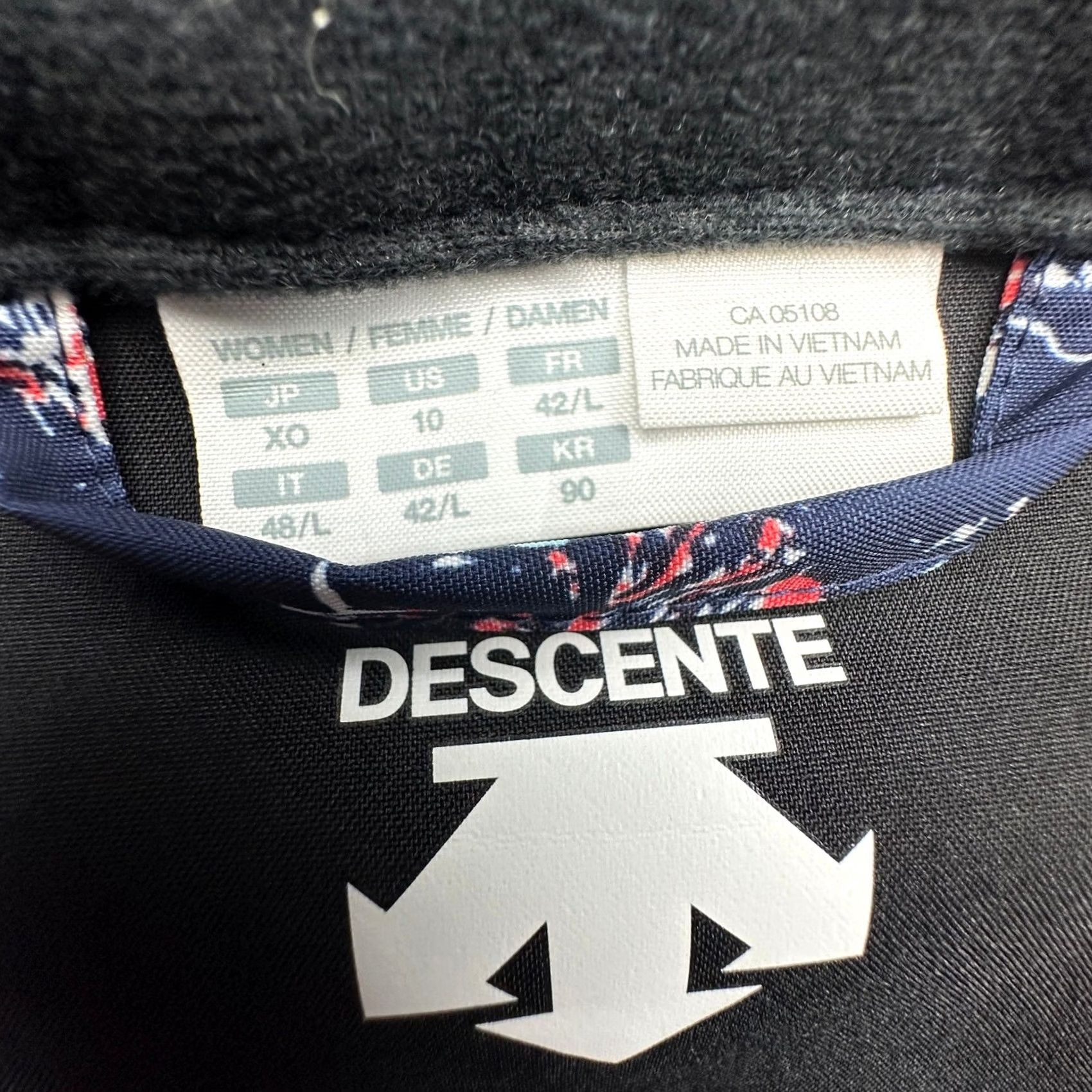 Vintage Descente Norah Ski Snowboard Pants Womens 10 Floral Blue Pink 34x31 Size 32" / US 10 / IT 46 - 3 Thumbnail