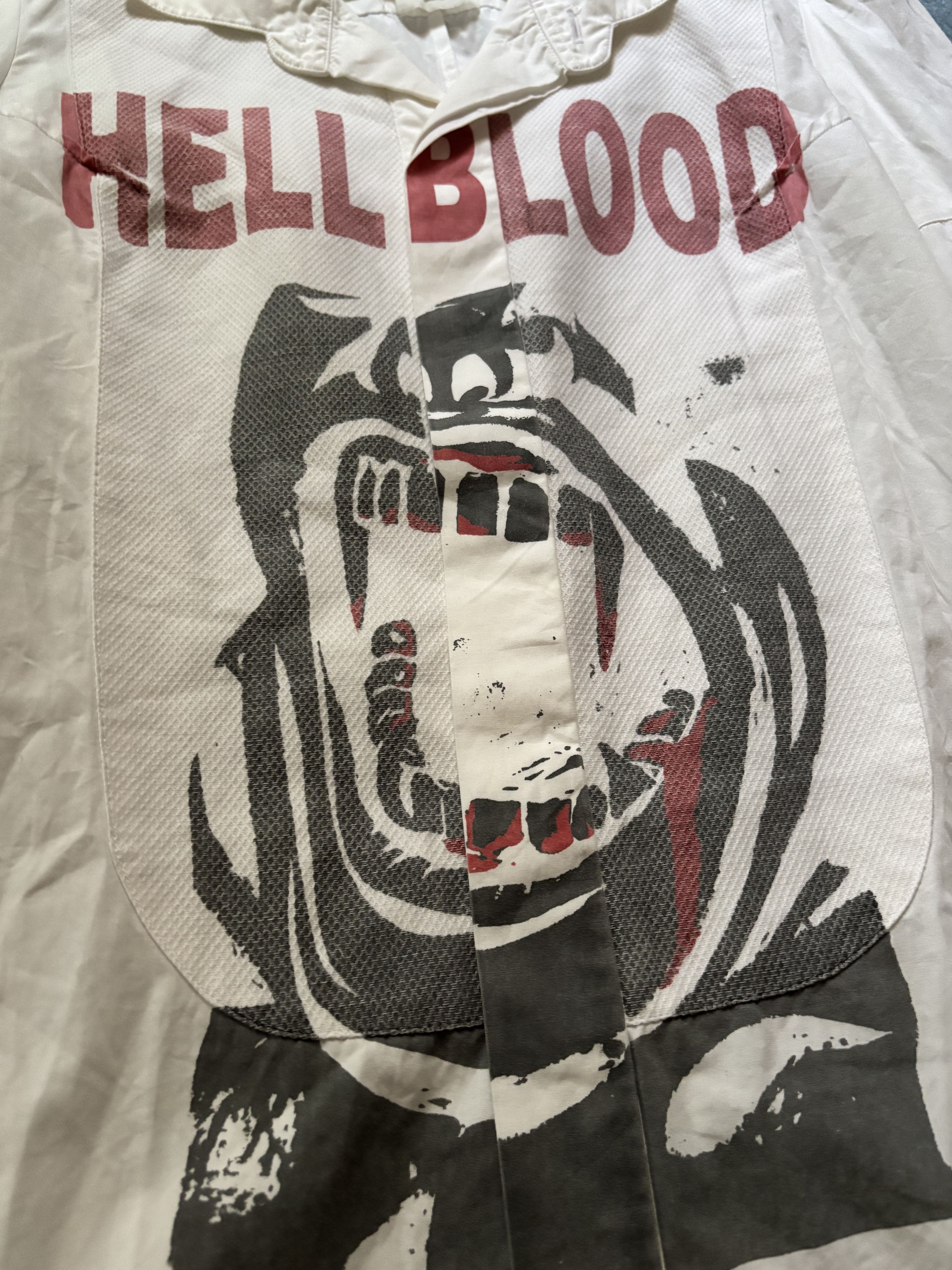 Junya Watanabe Junya Watanabe SS06 "HellBlood" Dress shirt Size US S / EU 44-46 / 1 - 2 Thumbnail