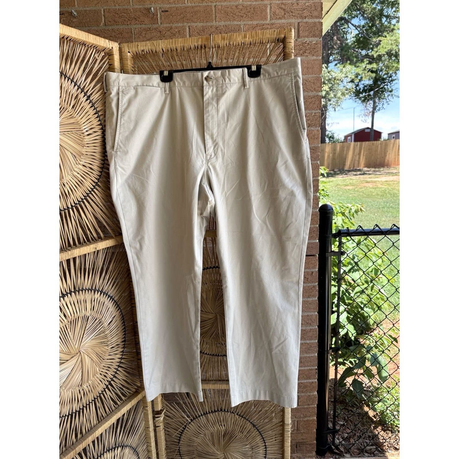 Polo Ralph Lauren VINTAGE Men’s Polo Stretch Classic Fit Chino Pants Tan 44x30 Size US XXL / EU 58 / 5 - 2 Thumbnail