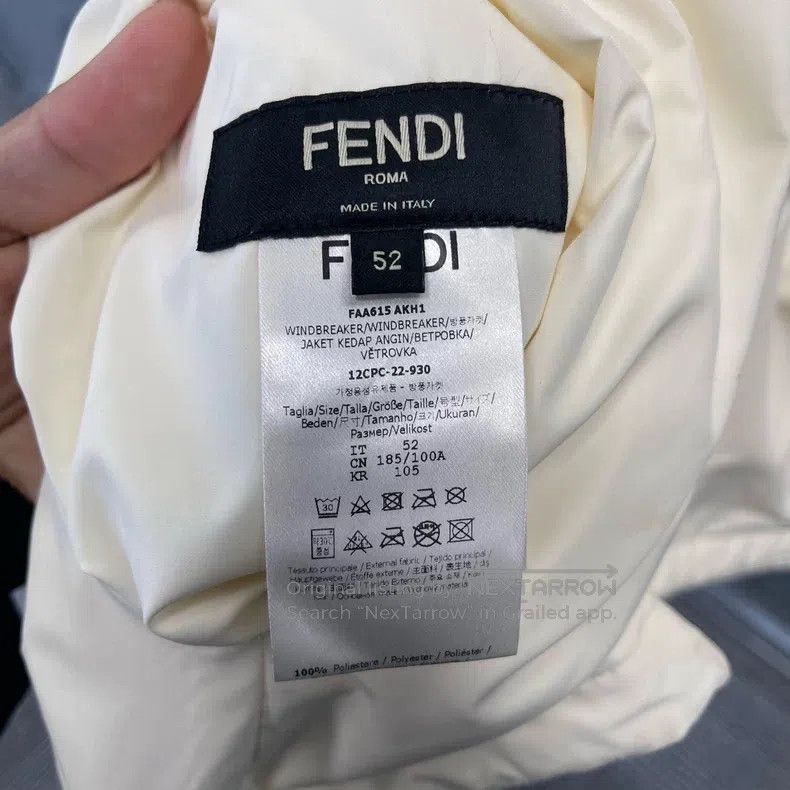 Fendi Fendi Dark Pattern All-Over Print Two-Way Wear Jacket Size US L / EU 52-54 / 3 - 6 Thumbnail