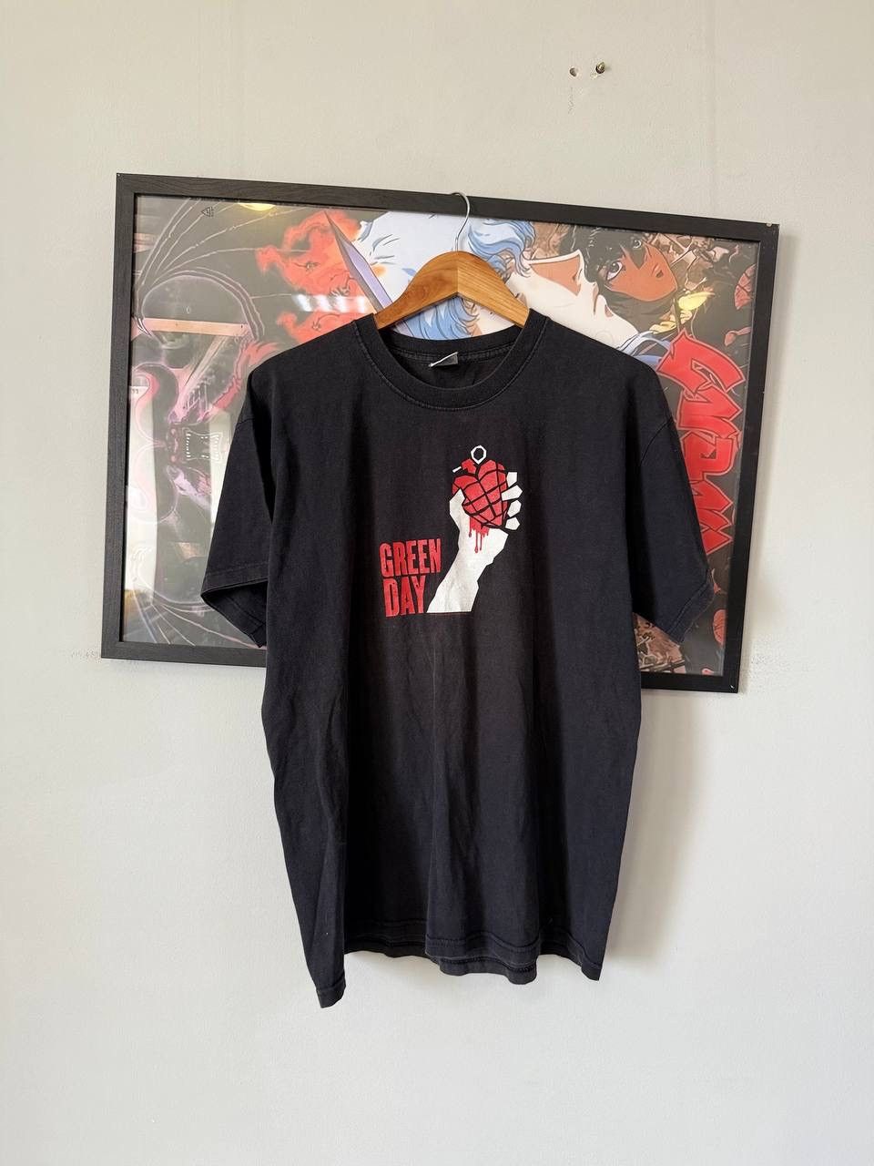 Band Tees Green Day American Idiot 2004 Tour T Shirt Size US L / EU 52-54 / 3 - 1 Thumbnail