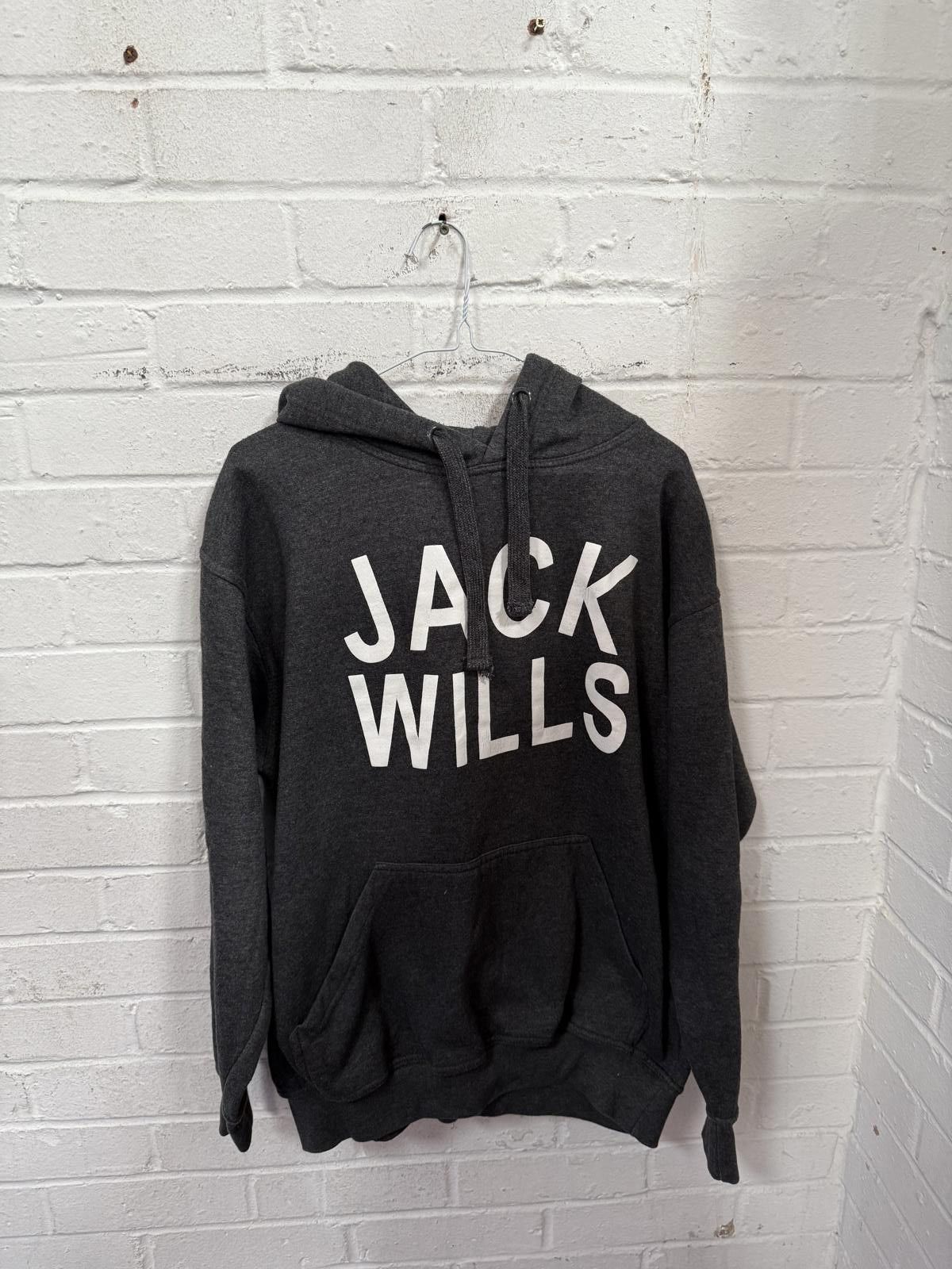 Jack Wills Jack Wills Dark Grey Hoodie with Front Pocket and Drawstring Size M / US 6-8 / IT 42-44 - 1 Thumbnail