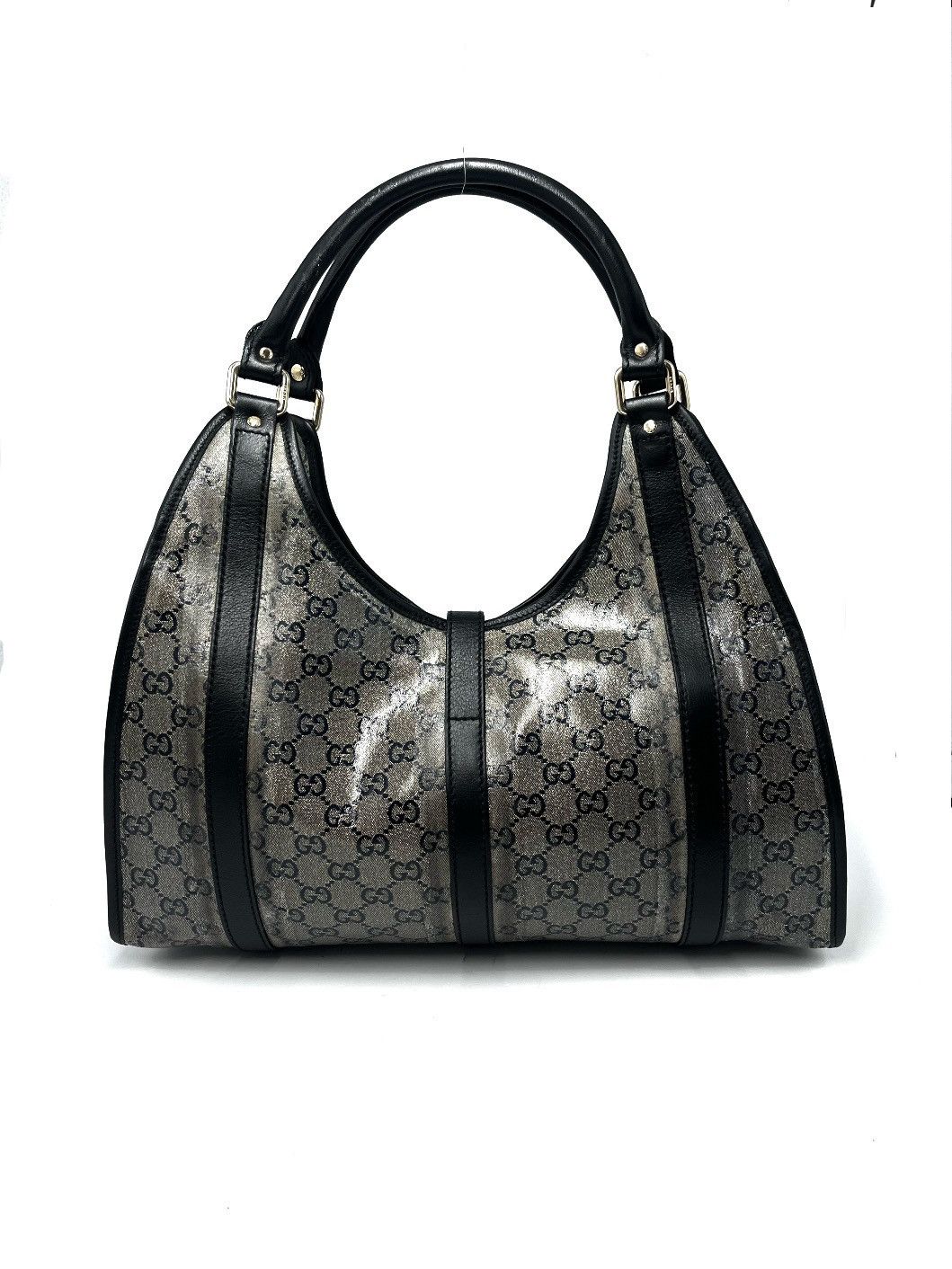 Gucci GUCCI Crystal Monogram Medium Joy Shoulder Bag Black Size ONE SIZE - 2 Thumbnail