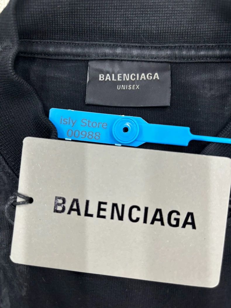 Balenciaga Balenciaga Bitcoin mud-dyed short sleeve Size US M / EU 48-50 / 2 - 4 Thumbnail