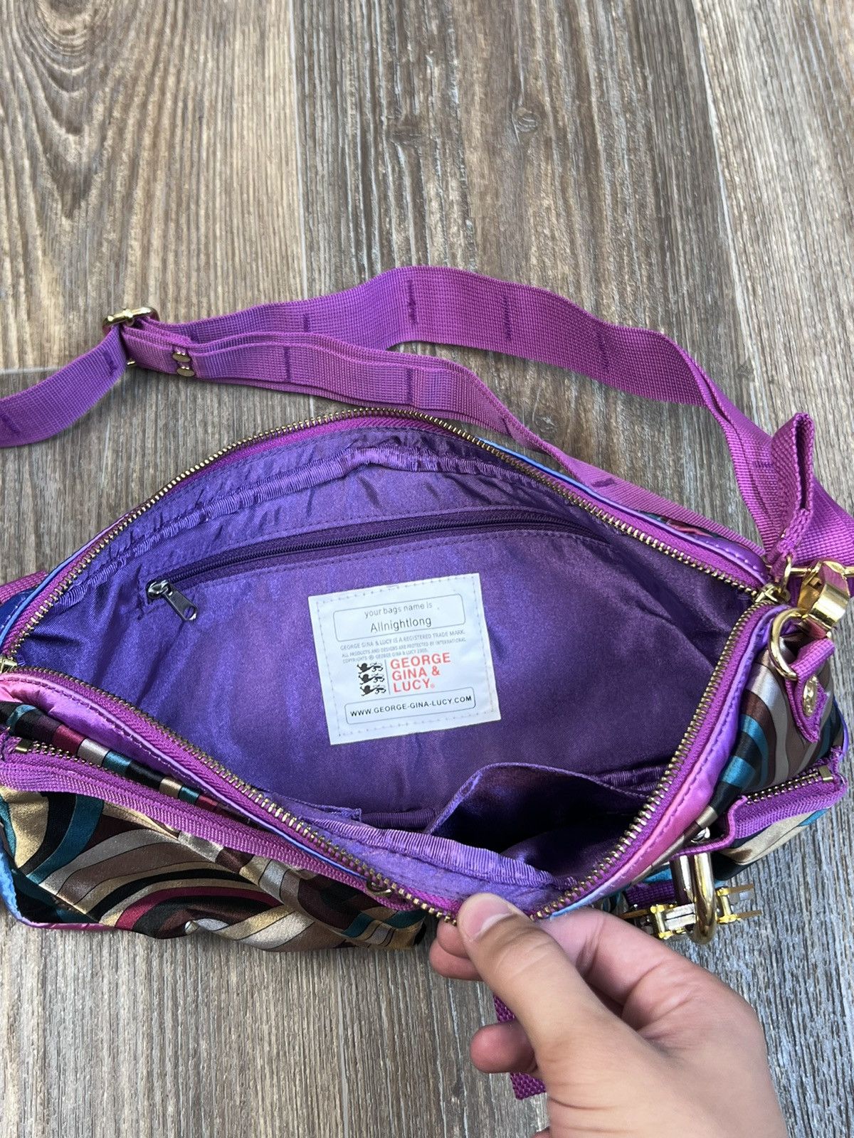 George Gina & Lucy George Gina Lucy multicolour cargo messenger bag Size ONE SIZE - 7 Thumbnail