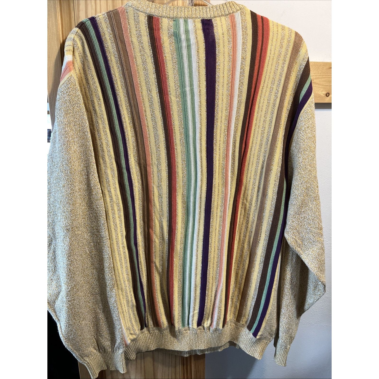St. Croix St Croix Shop Men's L Cotton Blend Multicolor Knits Sweater Size US L / EU 52-54 / 3 - 8 Thumbnail