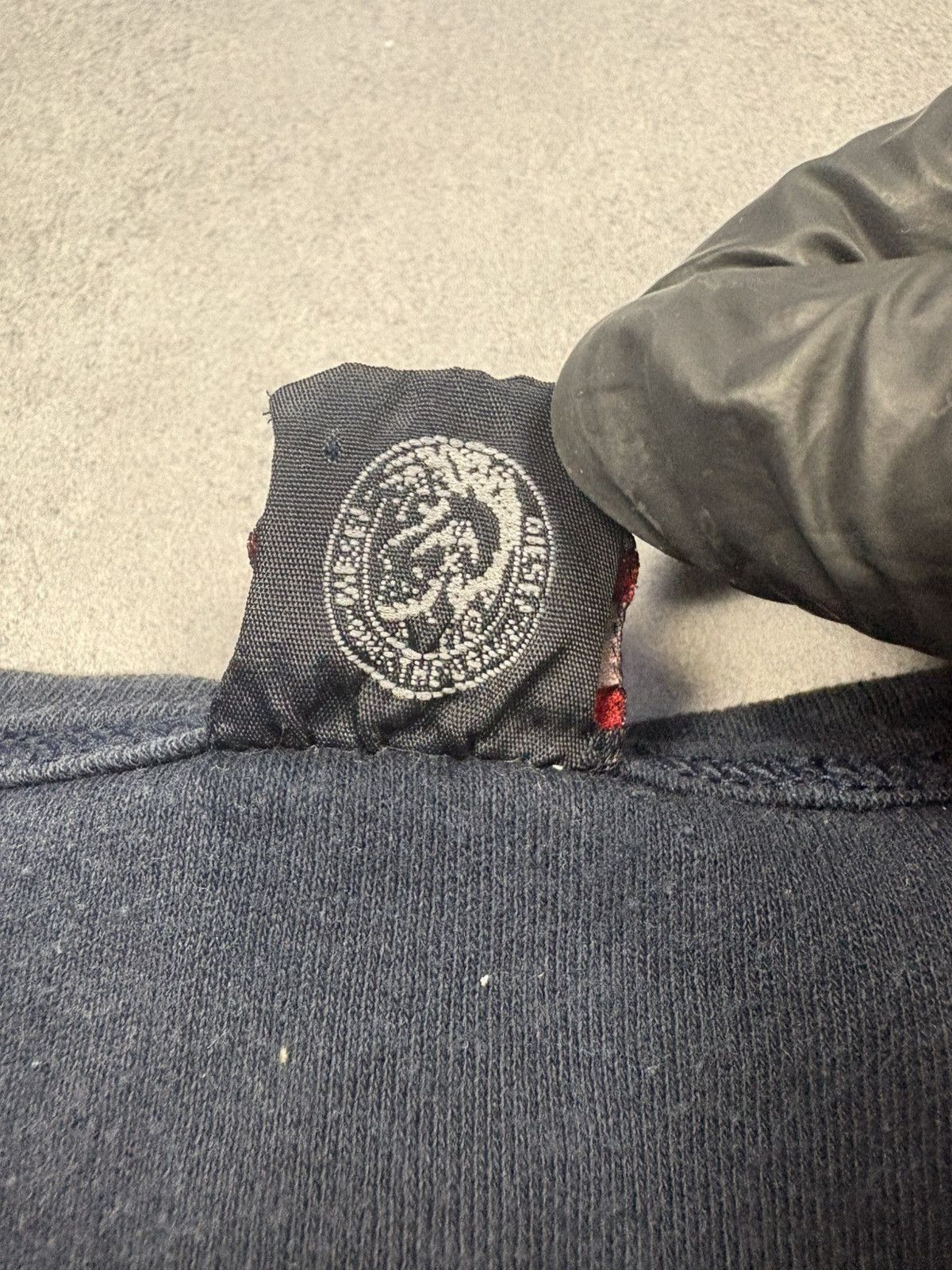 Diesel Diesel 00s D#4 S.L Graphic T Shirt Faded Navy Y2K Vintage L Size L / US 10 / IT 46 - 14 Thumbnail