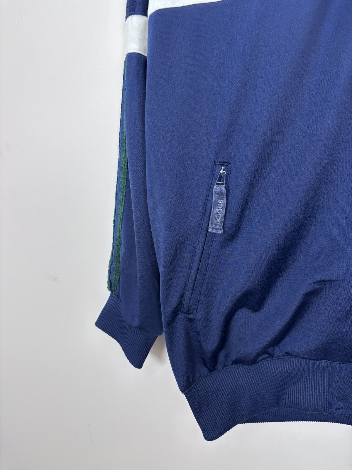 Adidas Vintage 1990s Adidas Big Logo Retro Hooded Track Jacket Size US XL / EU 56 / 4 - 8 Thumbnail