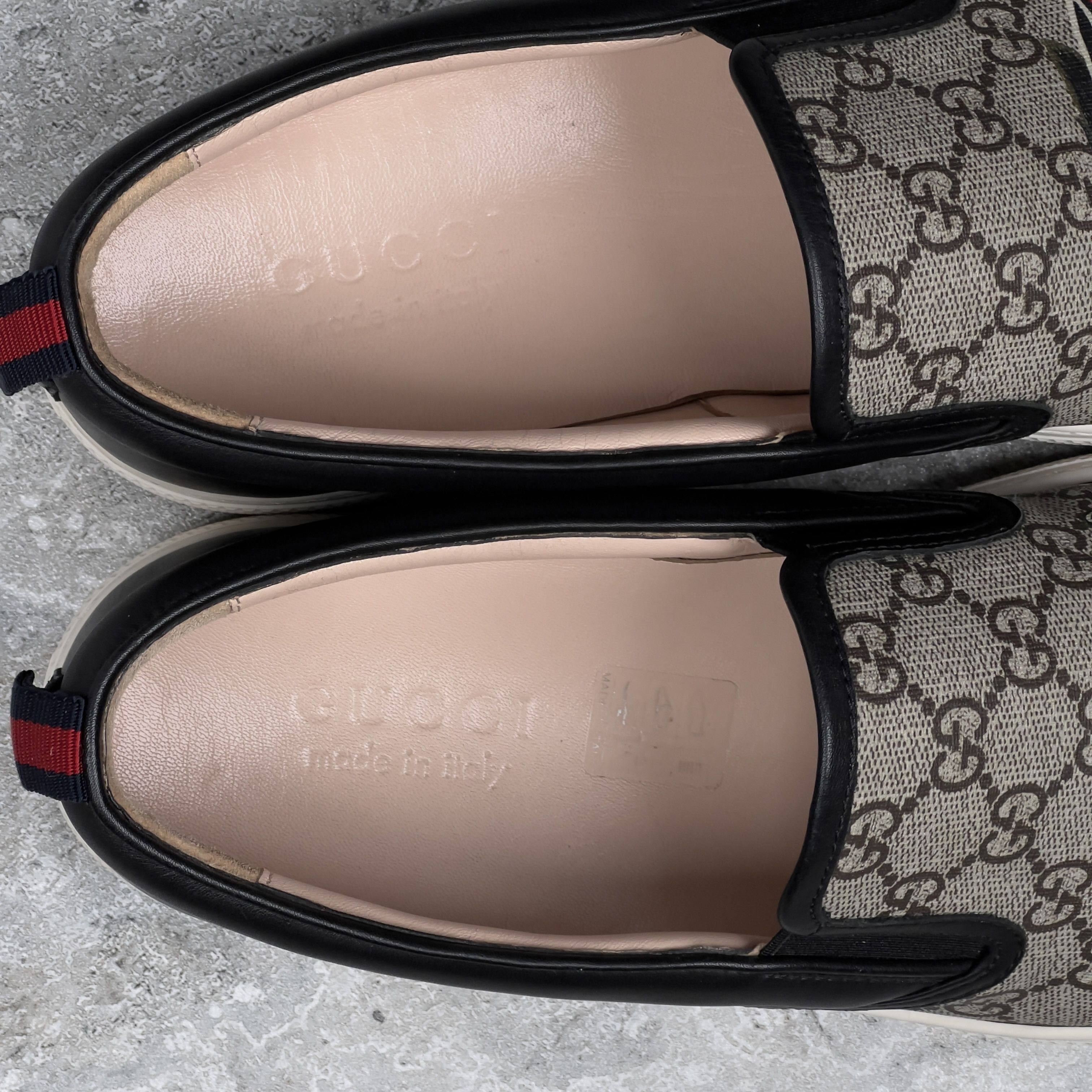 Gucci Gucci Dublin Wild Wolf GG Supreme Slip-On Leather Size US 9 / EU 42 - 10 Thumbnail