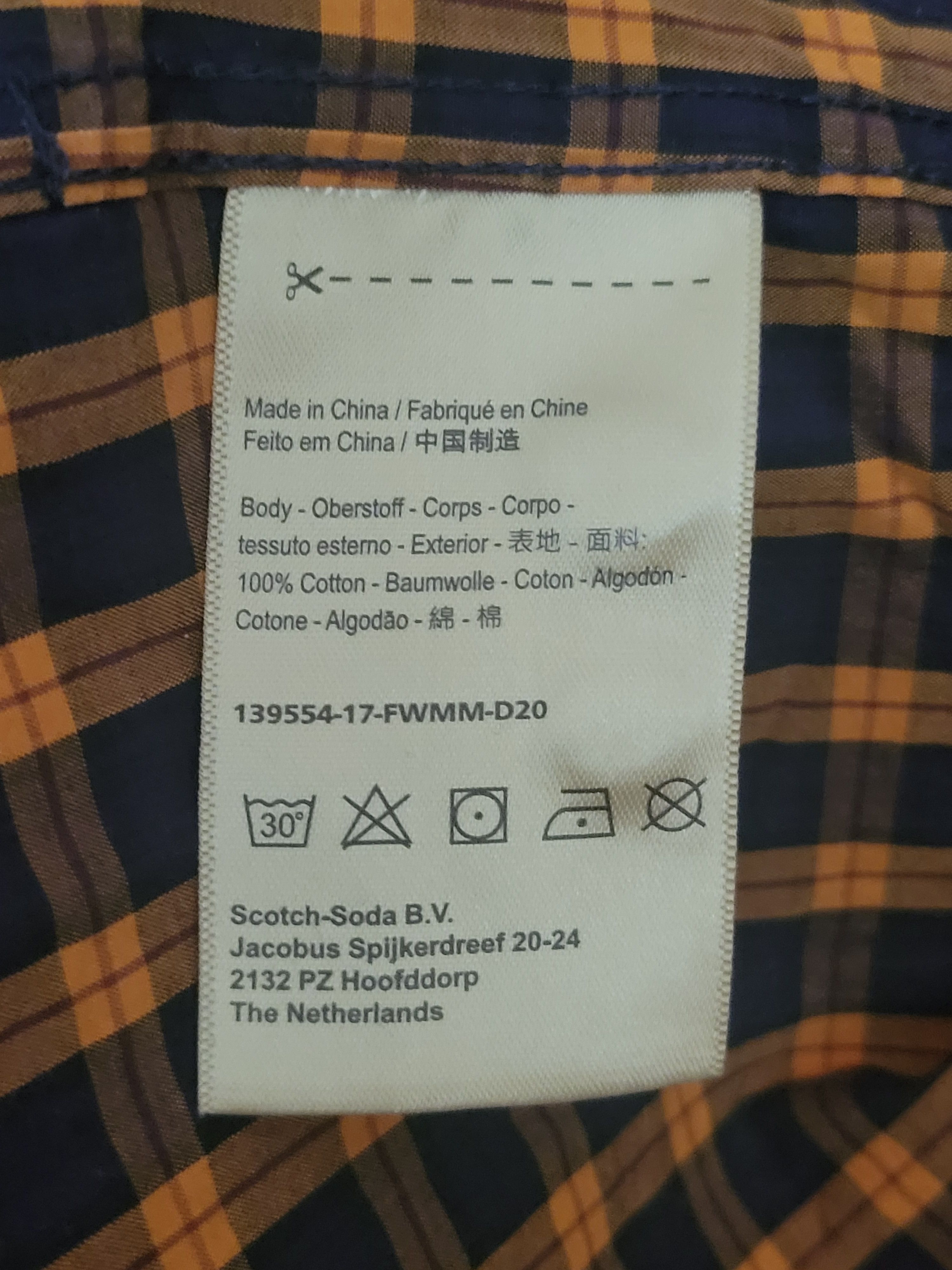 Scotch & Soda Scotch and Soda Amsterdam checkered shirt Size US M / EU 48-50 / 2 - 8 Thumbnail