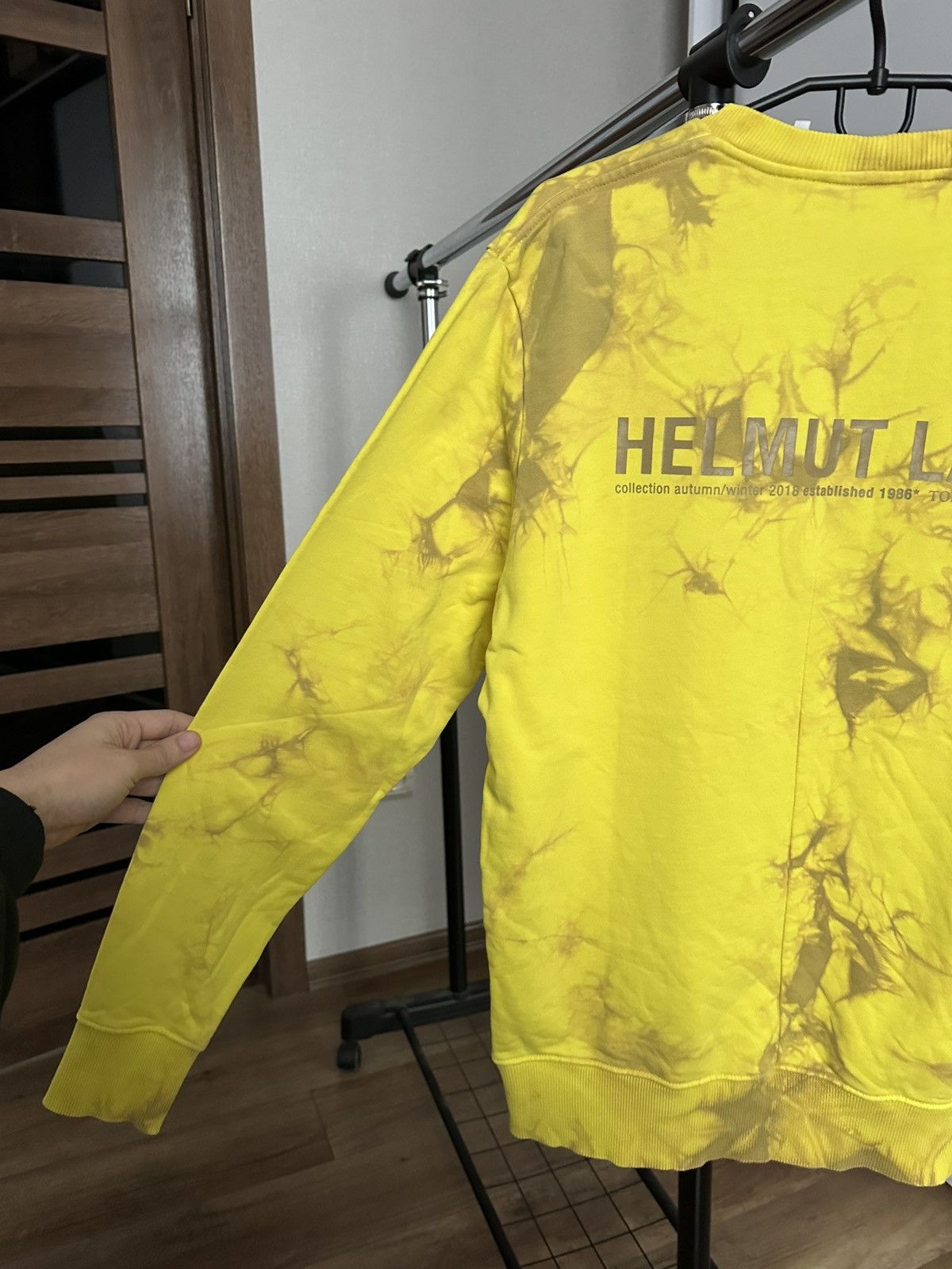Helmut Lang Helmut Lang Tie Dye Sweatshirt Crewneck Size US L / EU 52-54 / 3 - 7 Thumbnail