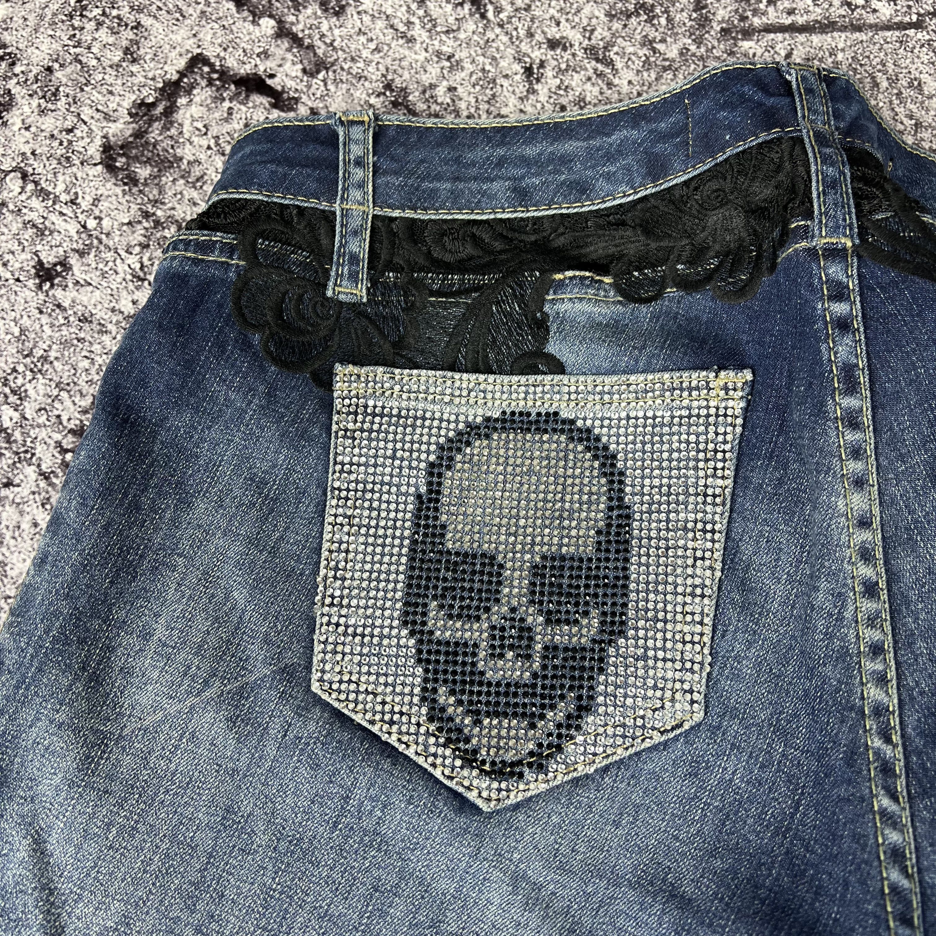Philipp Plein Philipp Plein Jeans Super Slim Size 27 Size 27" / US 4 / IT 40 - 8 Thumbnail