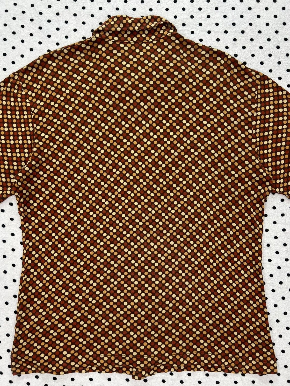 Tornado Mart Tornado Mart Polka Dot Button Up Shirt Size US S / EU 44-46 / 1 - 4 Thumbnail
