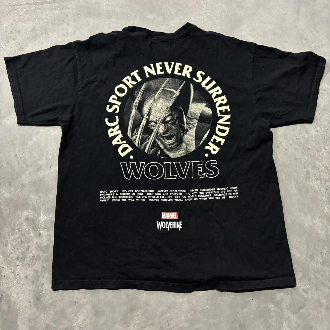 Marvel Comics × Vintage Crazy Drac Sports x Marvel Wolverine Streetwear Graphic Tee! Size US L / EU 52-54 / 3 - 1 Thumbnail