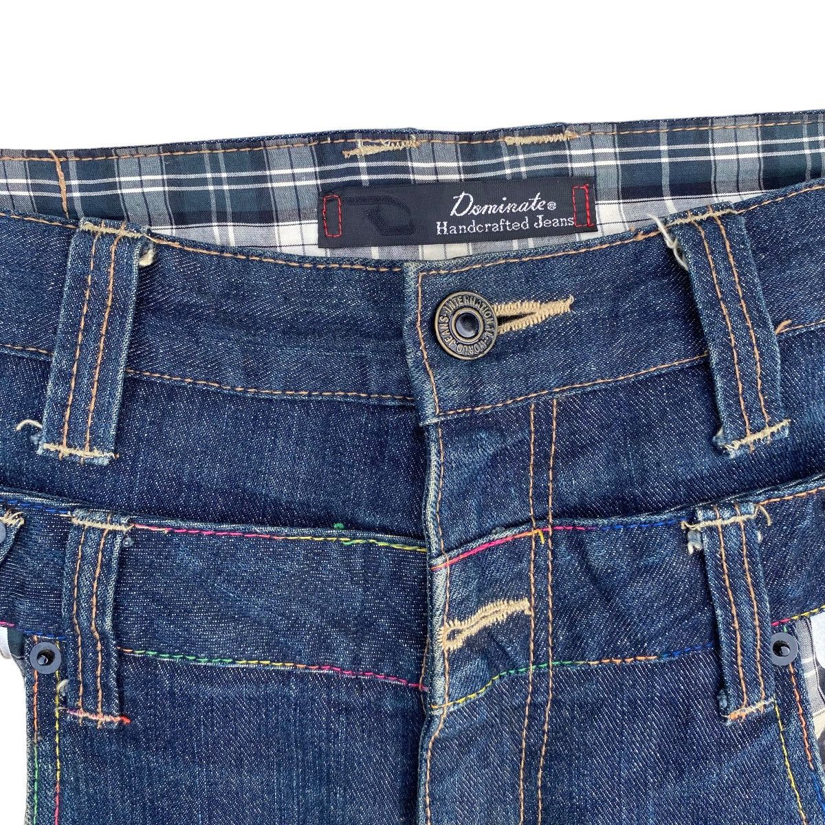 Hysteric Glamour × Japanese Brand Dominate Handcrafted Zipper J-Curve Denim Jeans Size US 34 / EU 50 - 8 Thumbnail