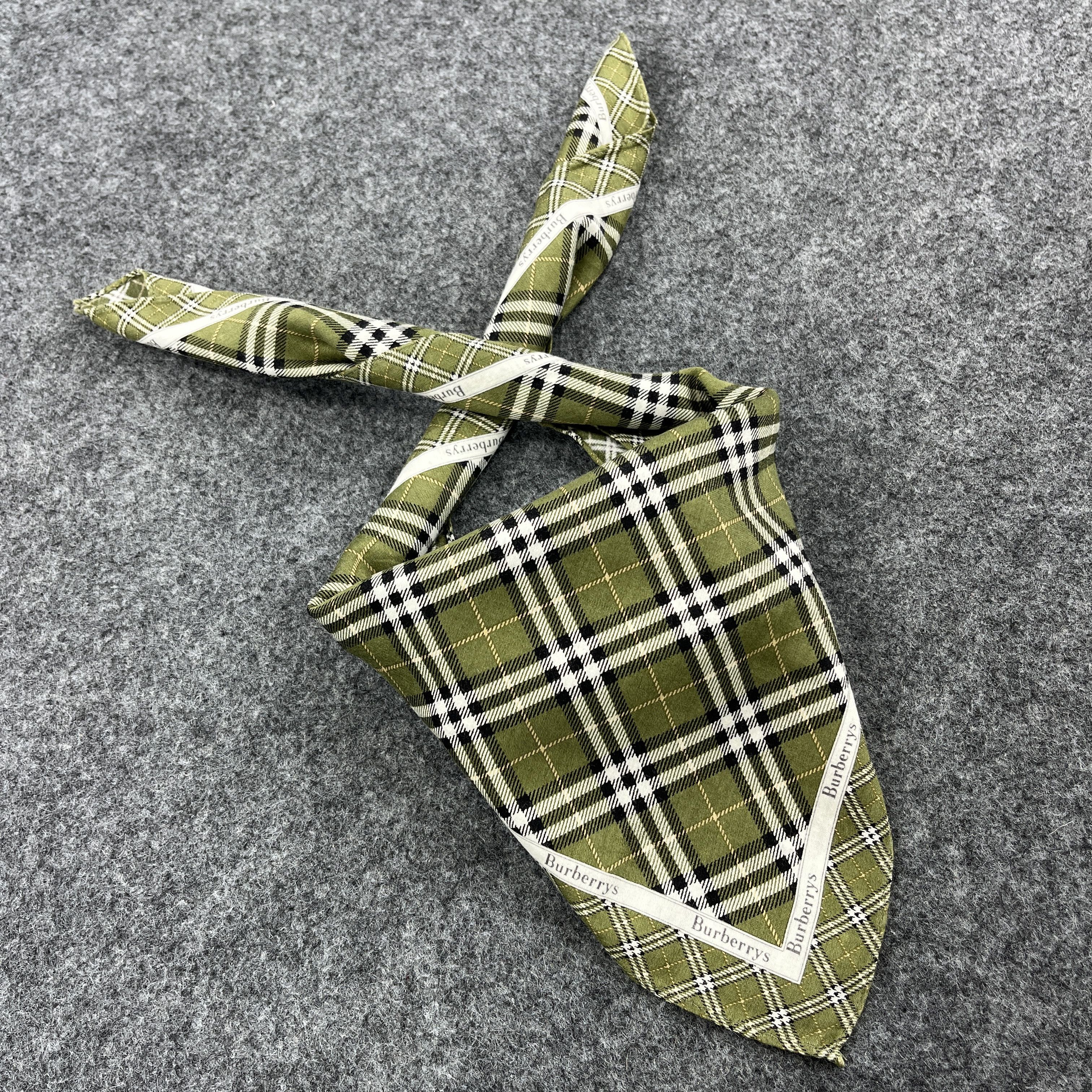 Burberry Burberry Handkerchief / Bandana / Neckerchief B884 Size ONE SIZE - 8 Thumbnail