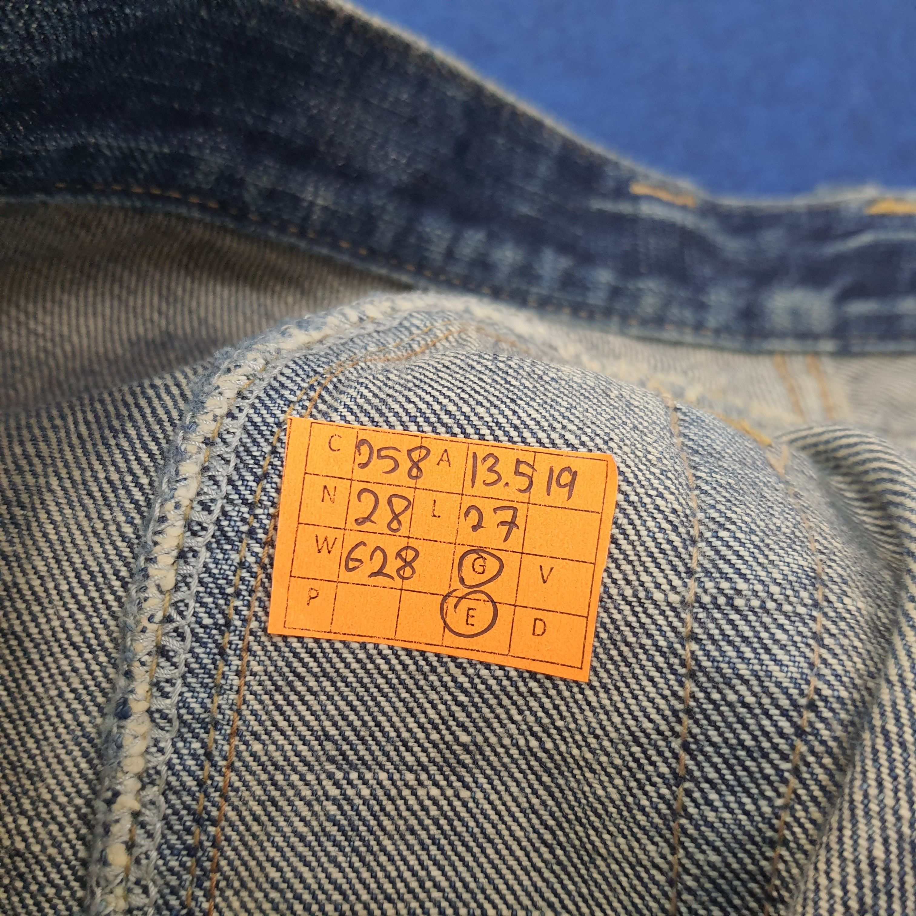Hysteric Glamour Vintage Hysteric Glamour Japan 3Q Custom Logo Jeans C258N28 Size 27" / US 4 / IT 40 - 9 Thumbnail