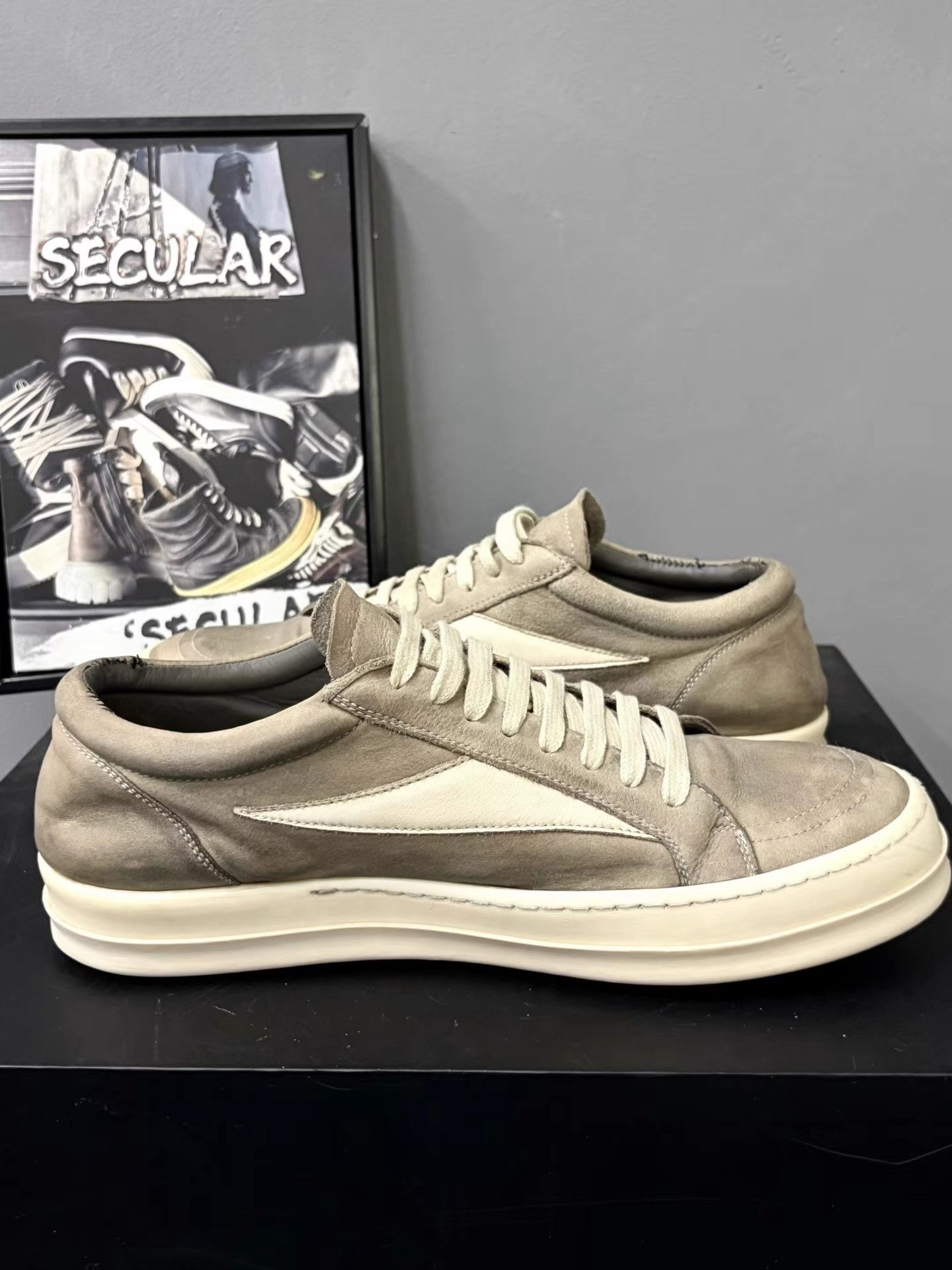 Rick Owens Rick Owens 24SS Brown "Vans" Sneakers K34 Size US 10 / EU 43 - 6 Thumbnail