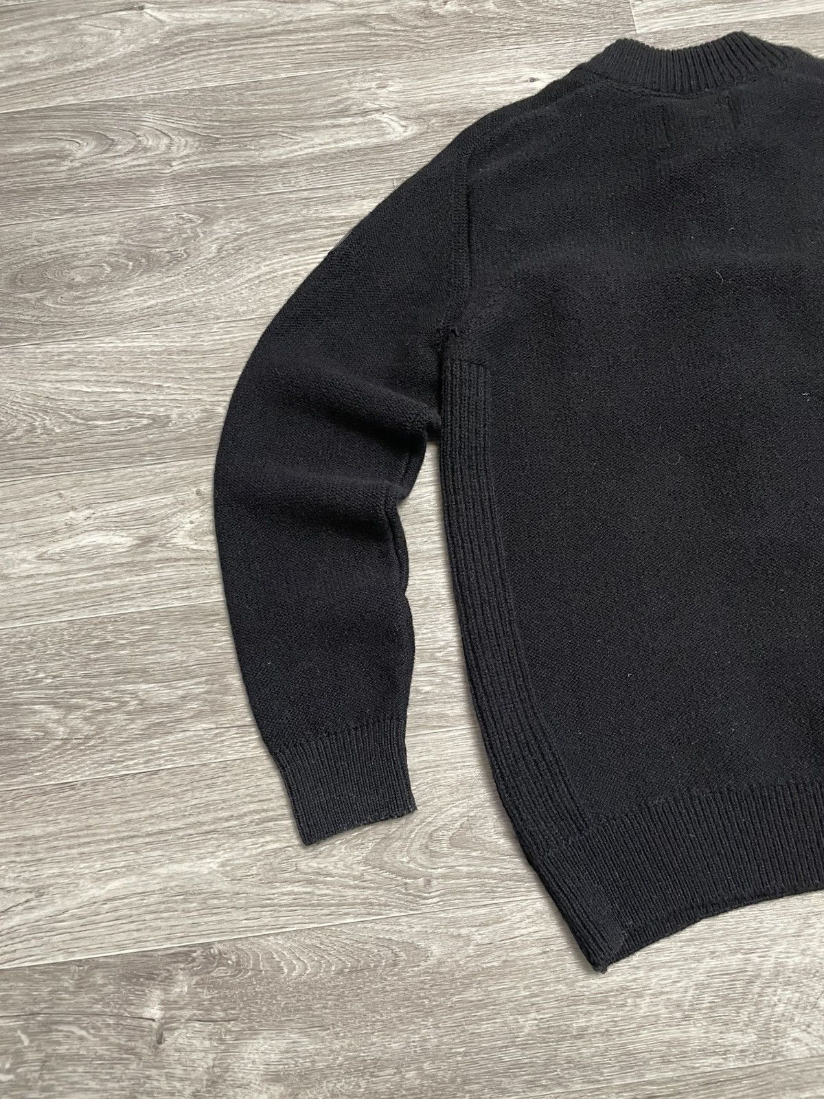 Barbour Vintage Barbour Black Wool Half Zip Button-Up Sweater Size US M / EU 48-50 / 2 - 15 Thumbnail