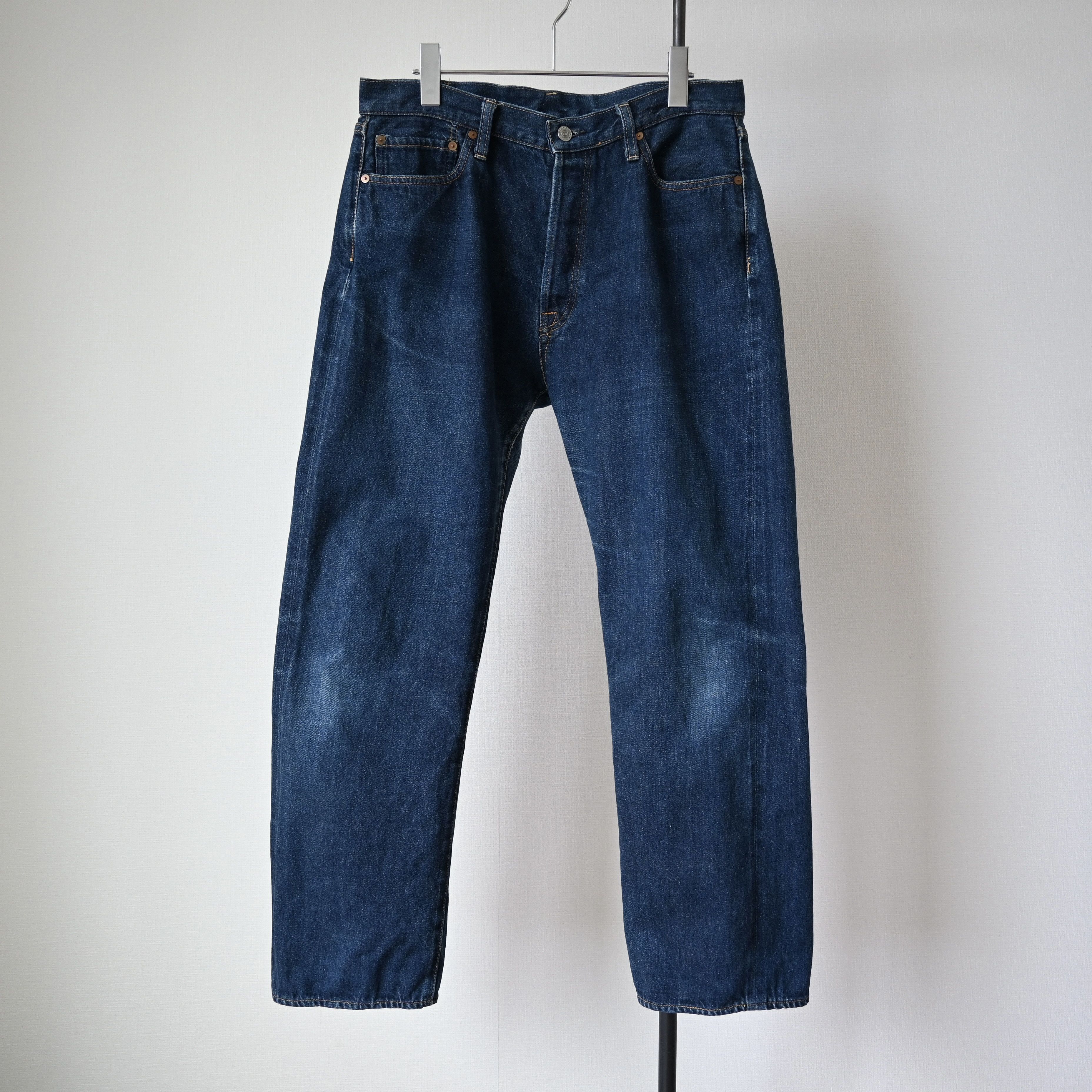 45rpm VTG 1990s 45rpm selvedged indigo denim jeans, made in Japan Size US 32 / EU 48 - 1 Thumbnail