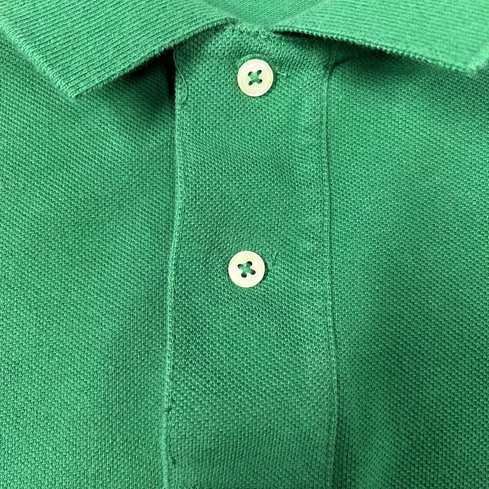 Ralph Lauren Ralph Lauren Polo Shirt Mens Green XL Jersey Cotton Classic Logo Polo 90s Mini Pony Size US XL / EU 56 / 4 - 6 Thumbnail