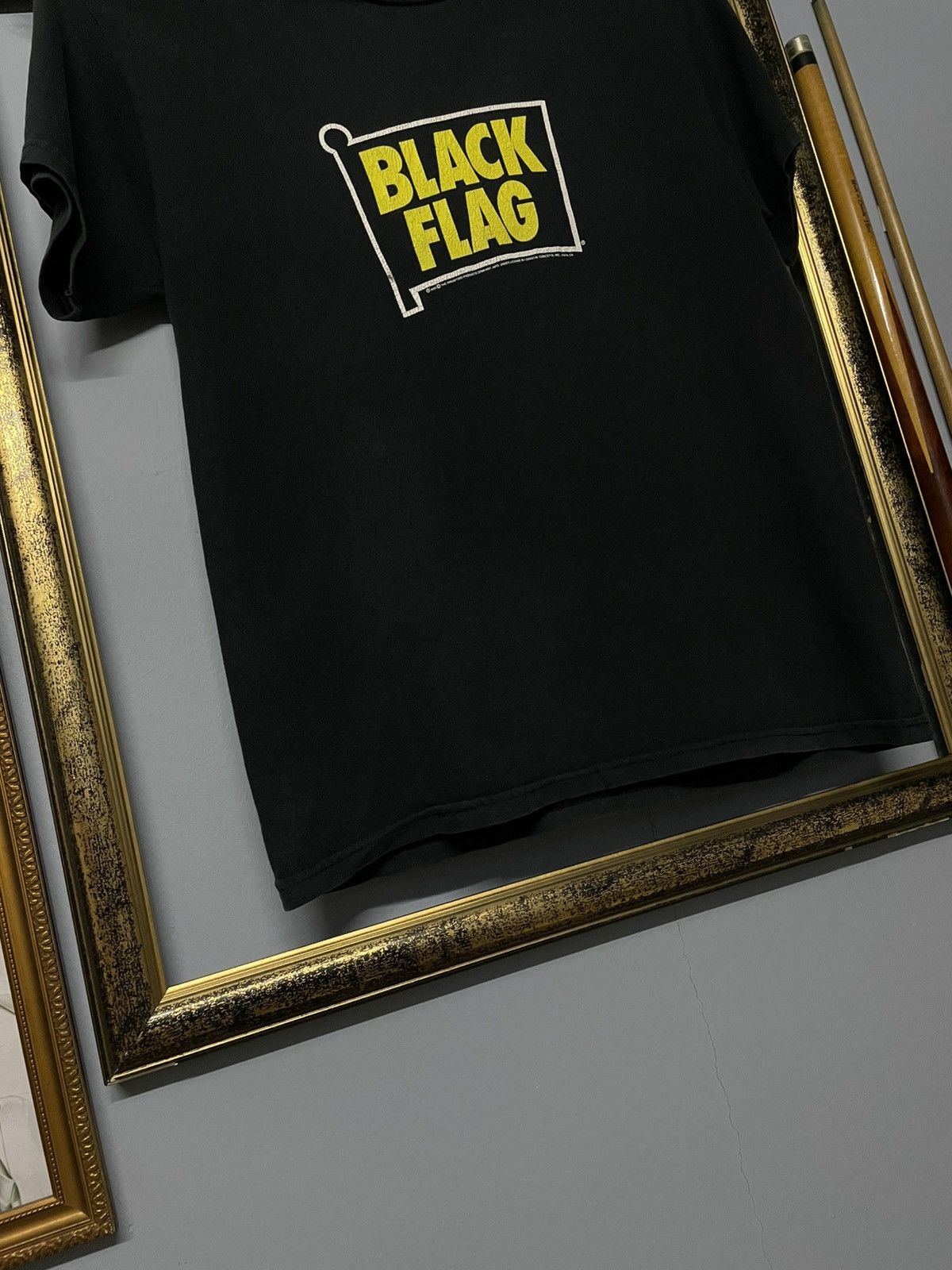 Band Tees Vintage Original Black Flag Punk Rock Band Sunfaded Og Tee Size US M / EU 48-50 / 2 - 5 Thumbnail