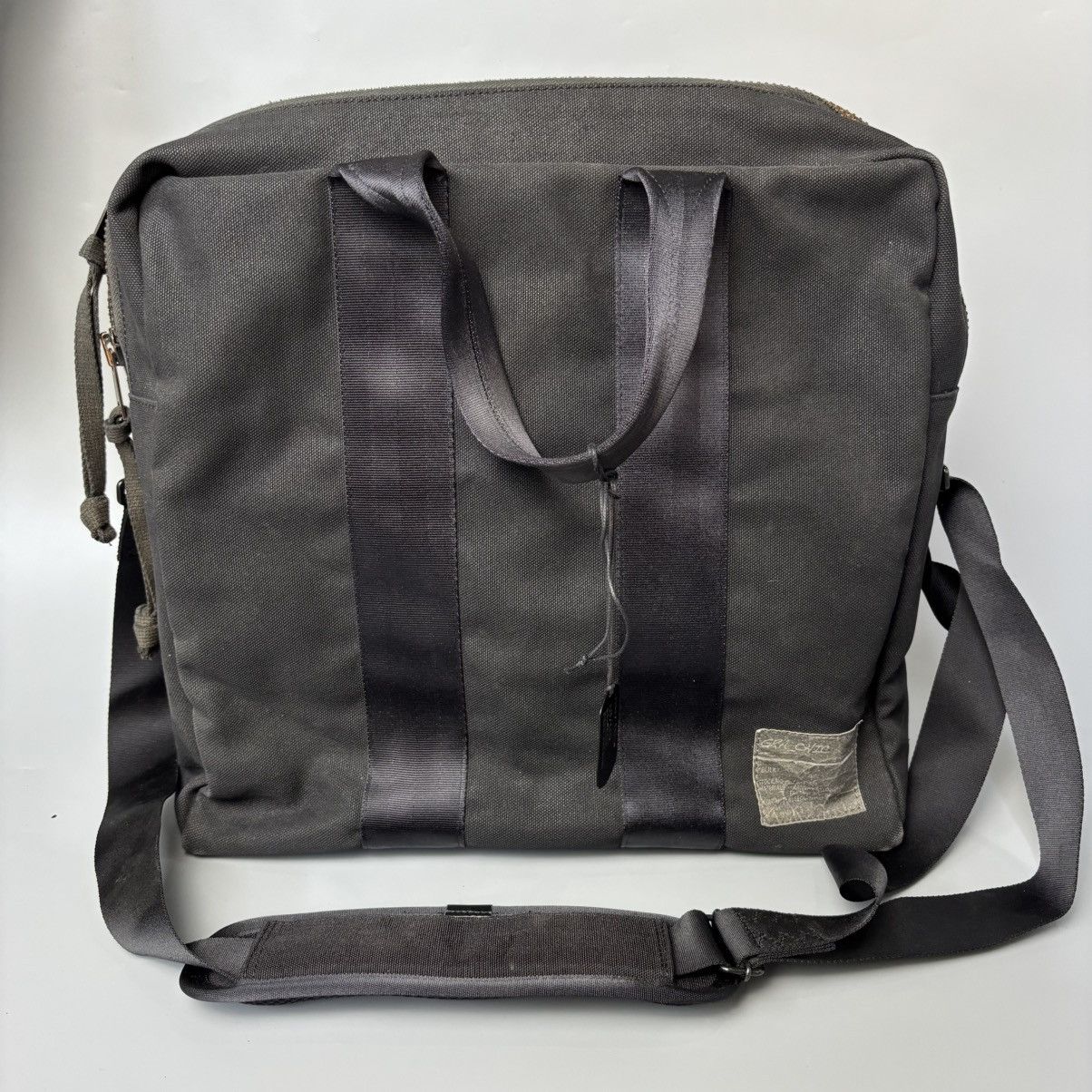 Japanese Brand GRA_CHIC MILITARY TOTE BAG TETRA by Yoshinari Kakazu LEQUIO Size ONE SIZE - 1 Thumbnail