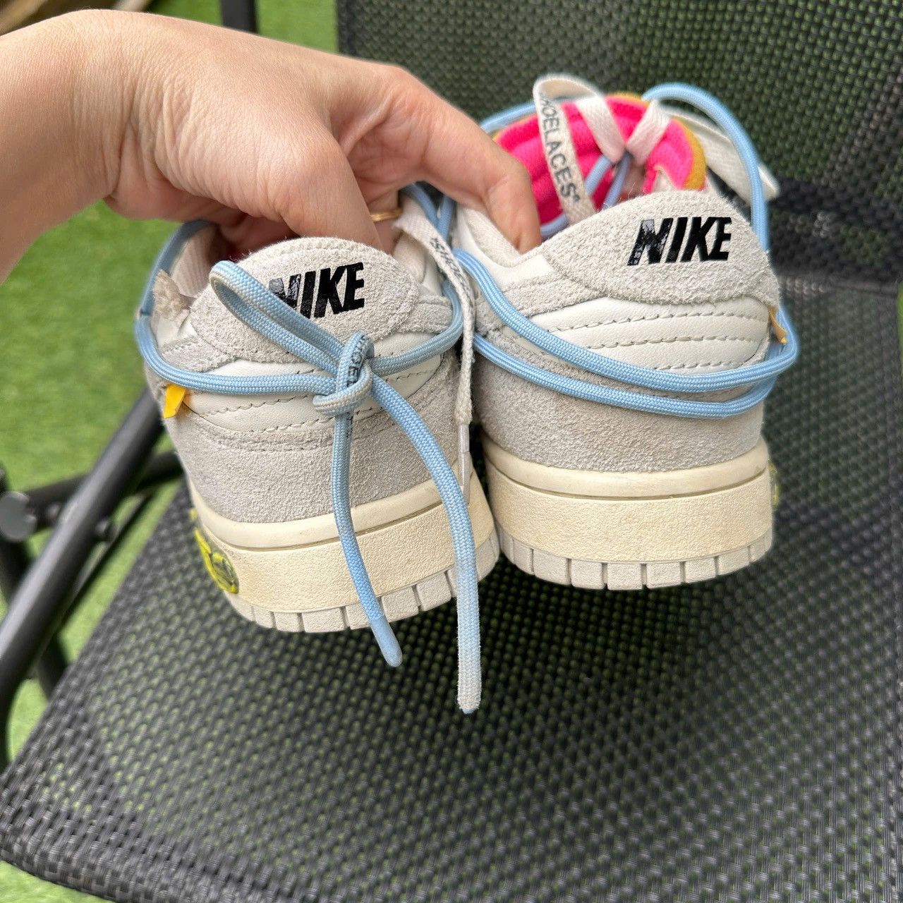 Nike × Off-White Off-white x Nike Dunk Low Lot 38 of The 50 DJ0950-113 Size US 7 / EU 40 - 5 Thumbnail