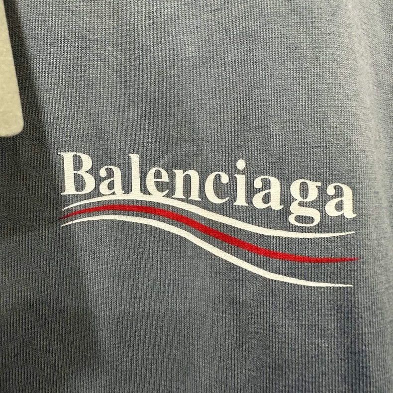 Balenciaga Balenciaga Coke Letter Logo Printed Pattern Short Sleeve ( Size US M / EU 48-50 / 2 - 3 Thumbnail
