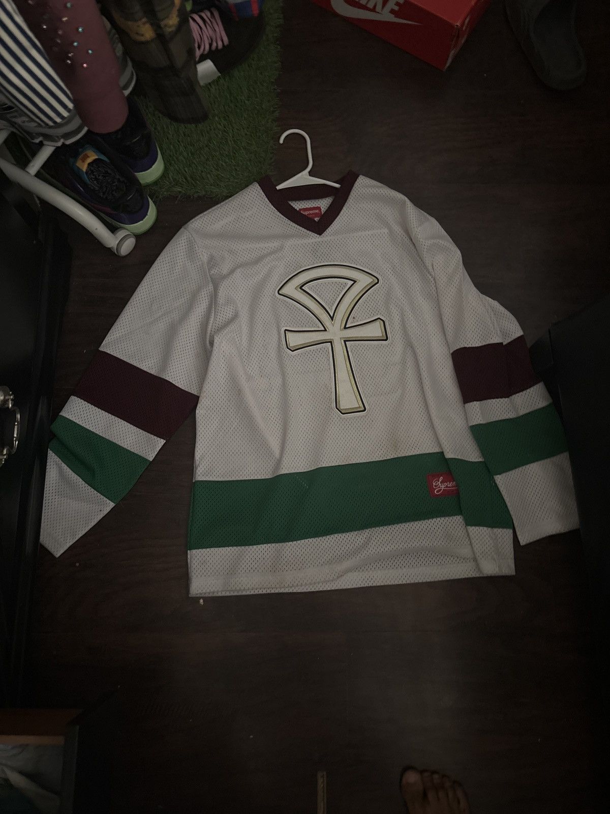 Supreme Supreme anhk hockey jersey Size US L / EU 52-54 / 3 - 2 Thumbnail