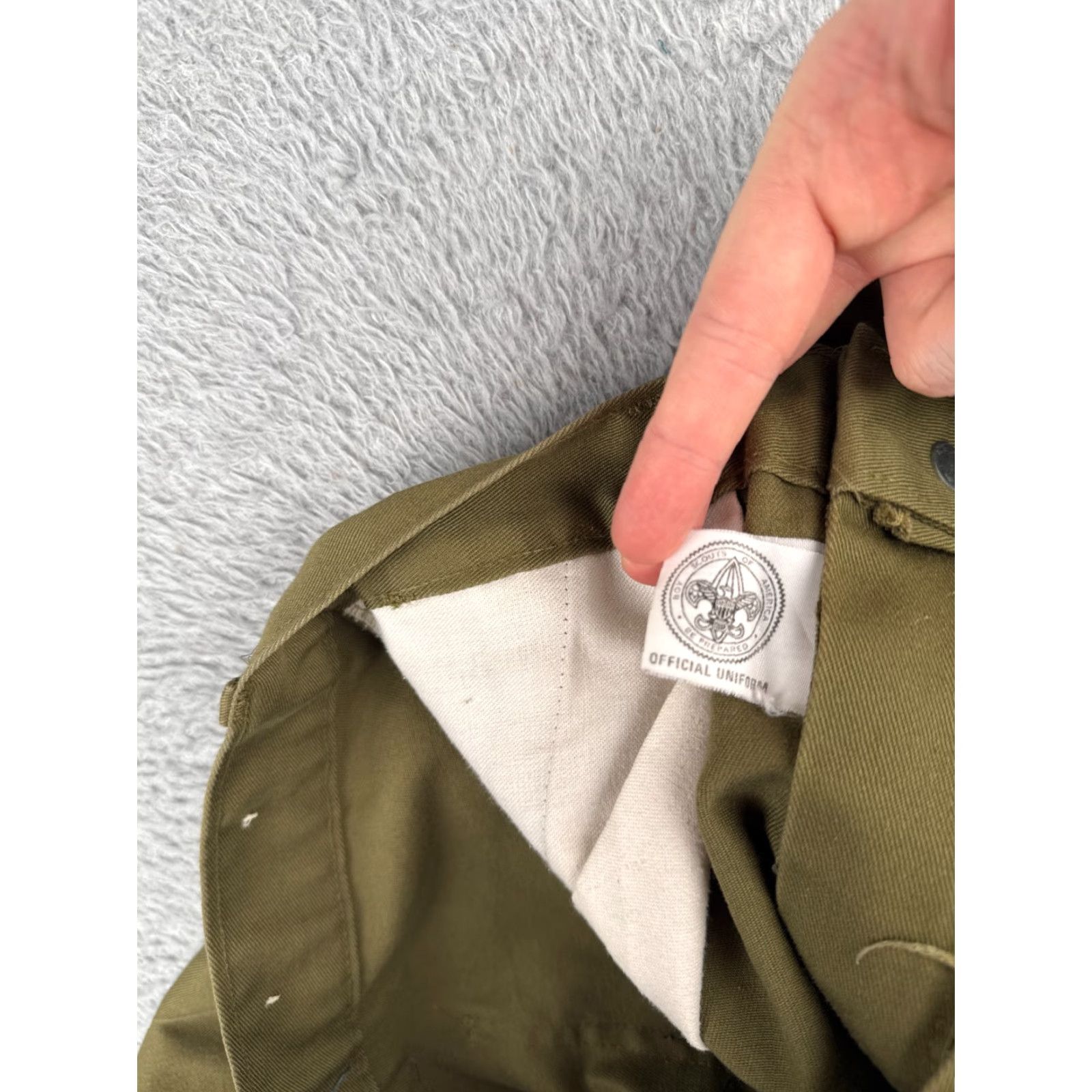 Vintage VINTAGE Boy Scouts Pants Men 30 Cargo Green Official Uniform Twill Cotton 30x26 Mens green cargo pants Boy Scouts of America Size US 30 / EU 46 - 6 Thumbnail