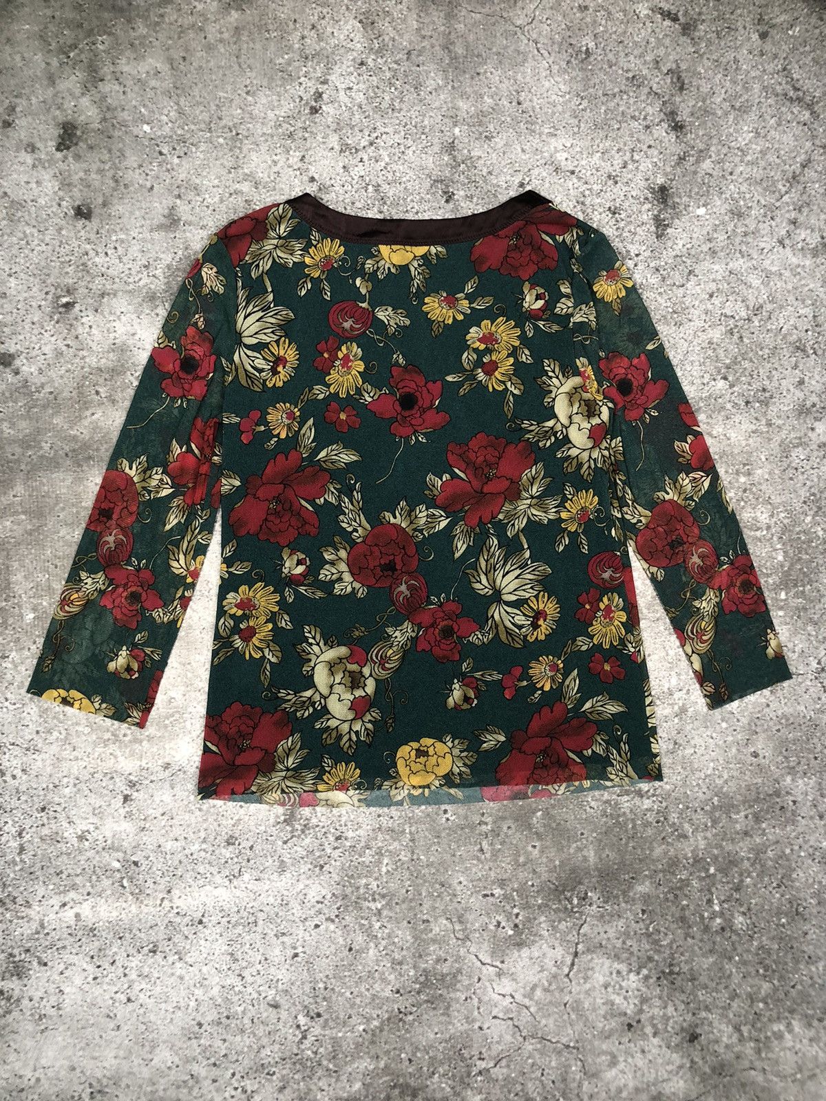Jean Paul Gaultier × Vivienne Tam Vivienne Tam Flower Longsleeve Size S / US 4 / IT 40 - 6 Thumbnail
