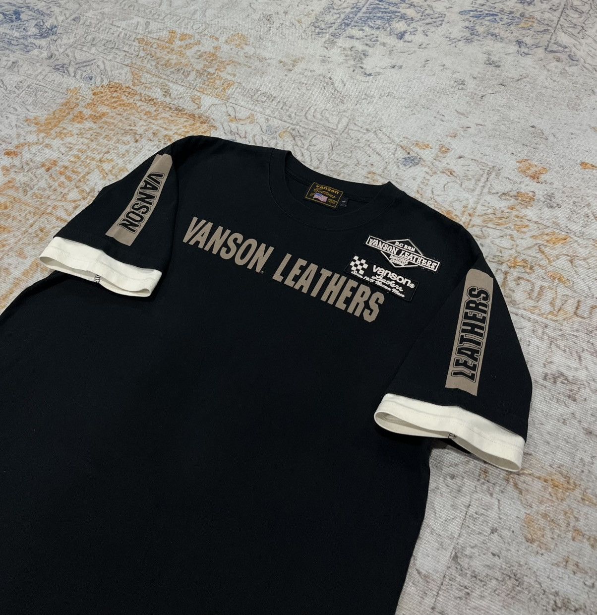 Vanson Leathers Vanson Leathers Motorcycles Star Logo Size US L / EU 52-54 / 3 - 4 Thumbnail