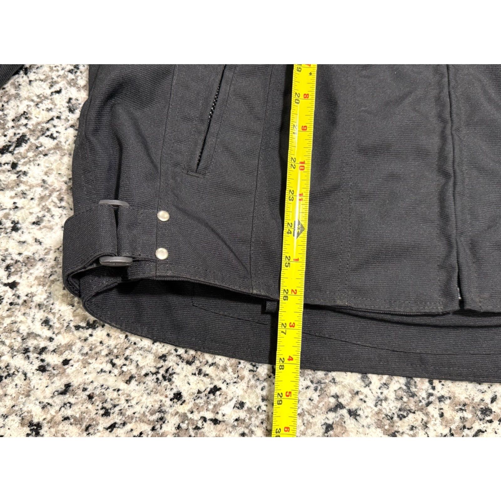 Vintage Street & Steel Jacket Black L Adult Regular Regular Size Large Men Cycling Riding Motorcycle Wind-Resistant Zip Band Collar Logo Canvas Cotton Size US L / EU 52-54 / 3 - 4 Thumbnail