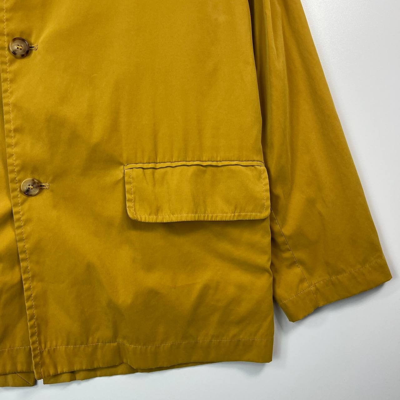 Enrico Coveri Enrico Mandelli Mens Mustard Yellow Jacket Coat Size 57 Size US L / EU 52-54 / 3 - 5 Thumbnail