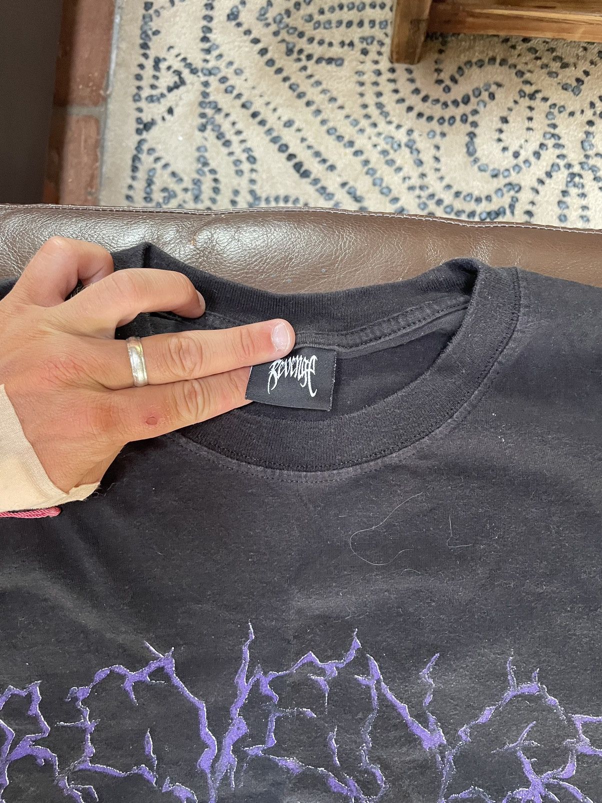 Revenge Revenge Ski Mask the Slump God Lightning T shirt Size US L / EU 52-54 / 3 - 4 Thumbnail