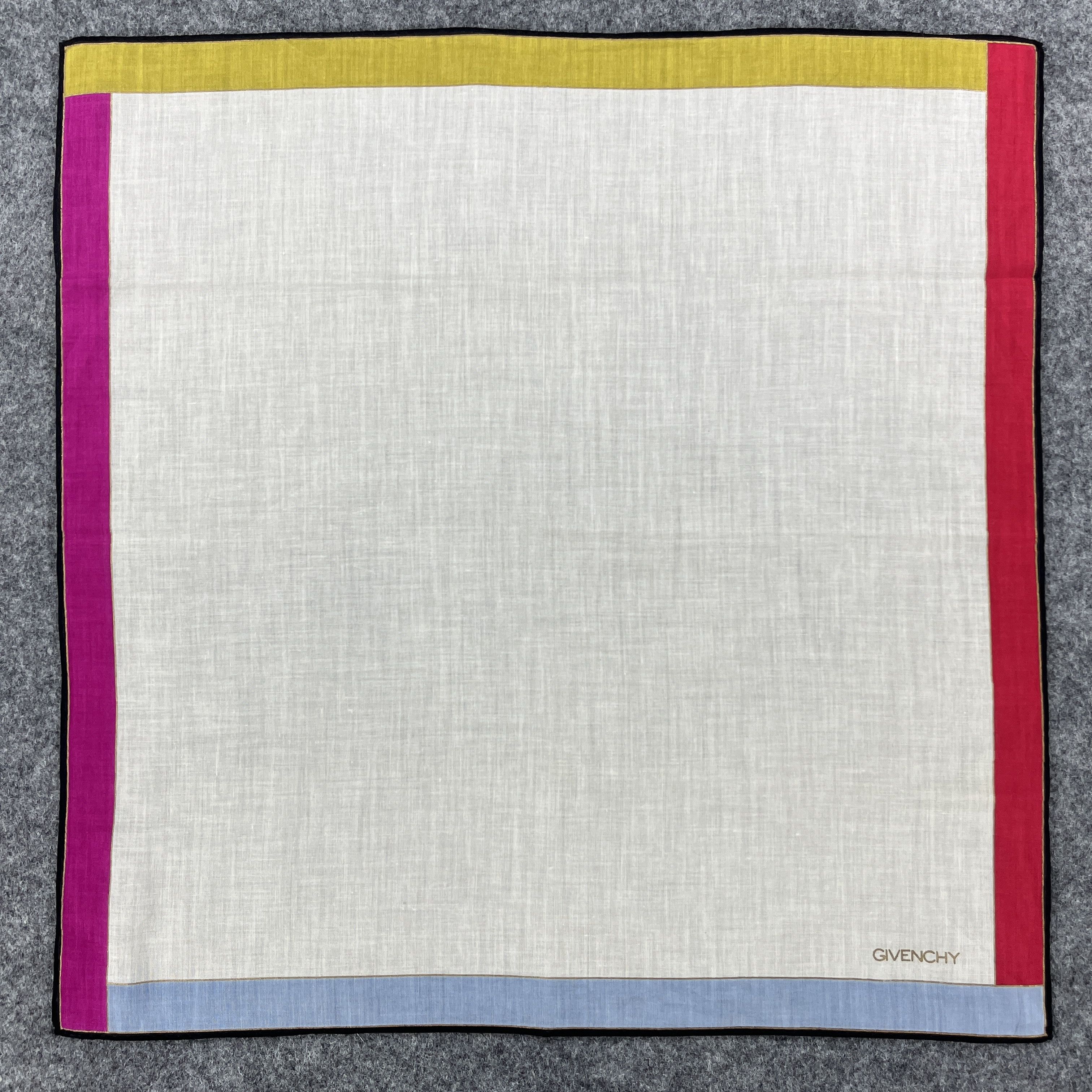 Vintage Givenchy Handkerchief / Bandana / Neckerchief B444 Size ONE SIZE - 1 Thumbnail
