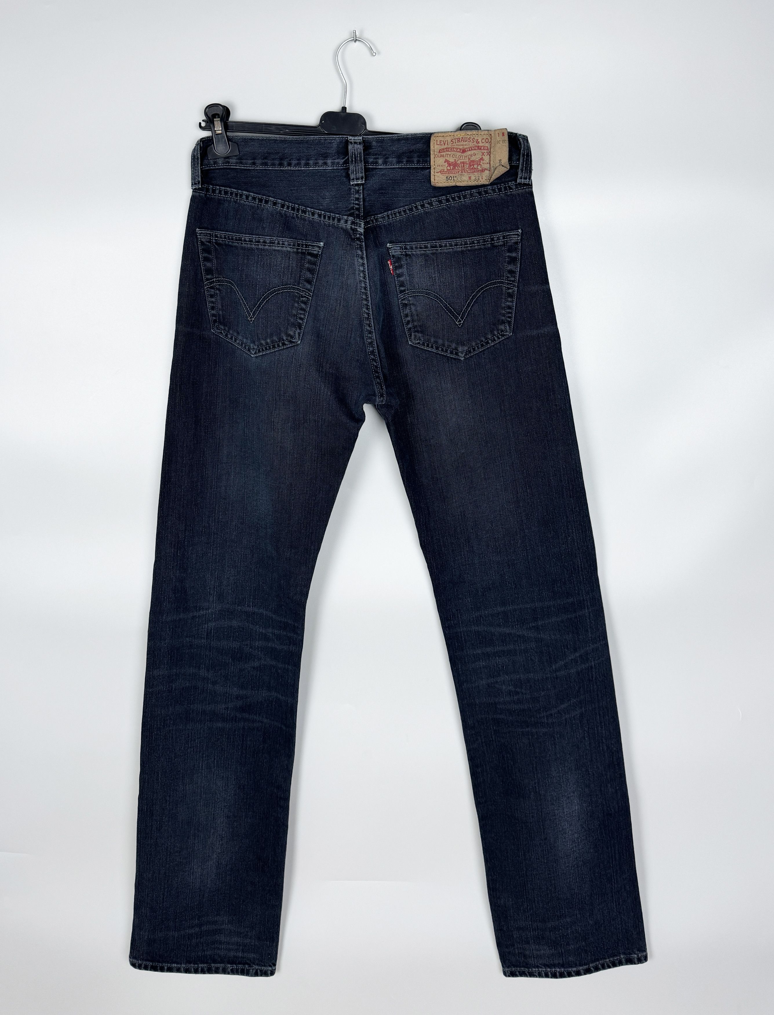 Levi's Levi's 501 Vintage Black Jeans W33 L34 Size US 33 - 4 Thumbnail