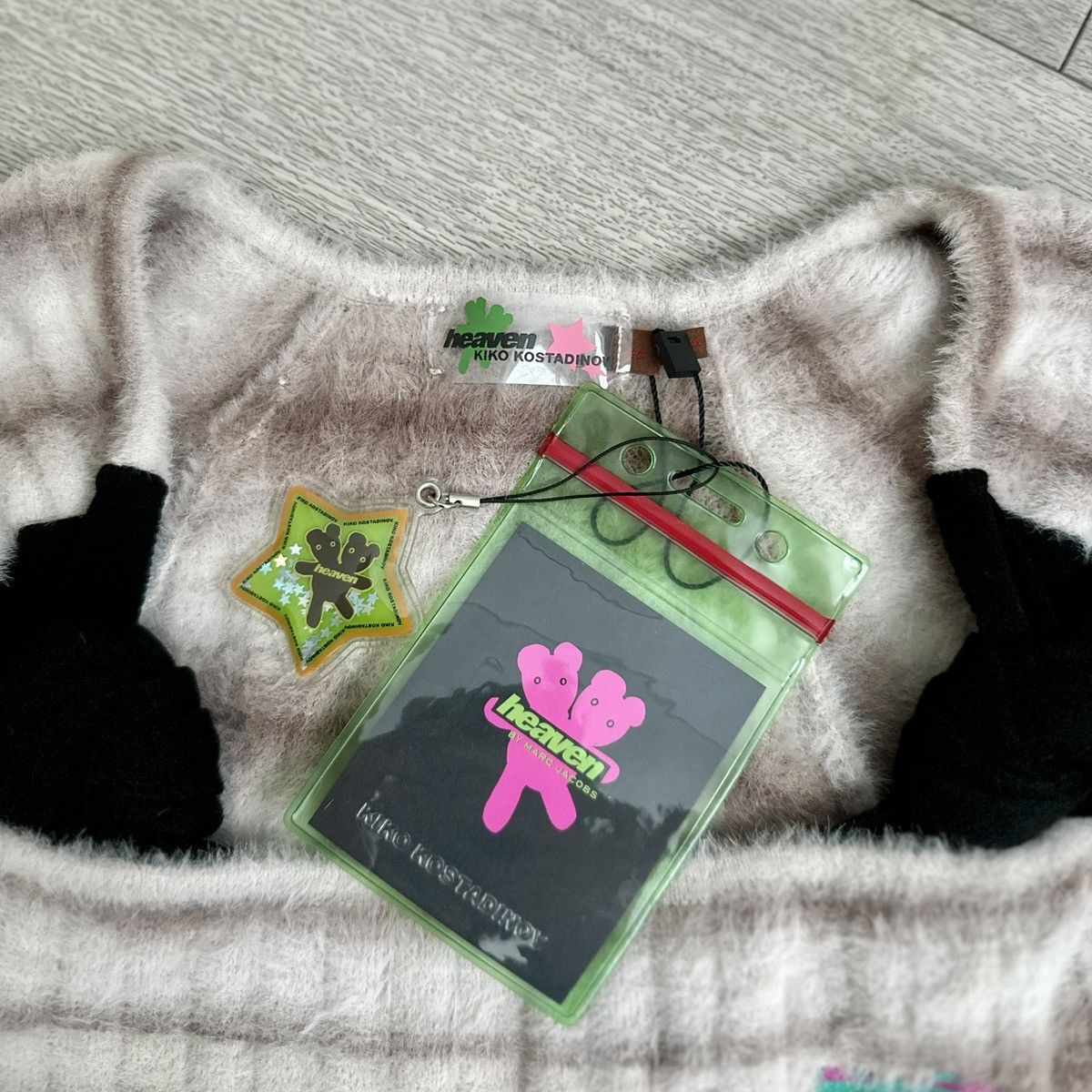 Heaven by Marc Jacobs Kiko Kostadinov x Heaven by Marc Jacobs Twin Bear Sweater Size XS / US 0-2 / IT 36-38 - 10 Thumbnail