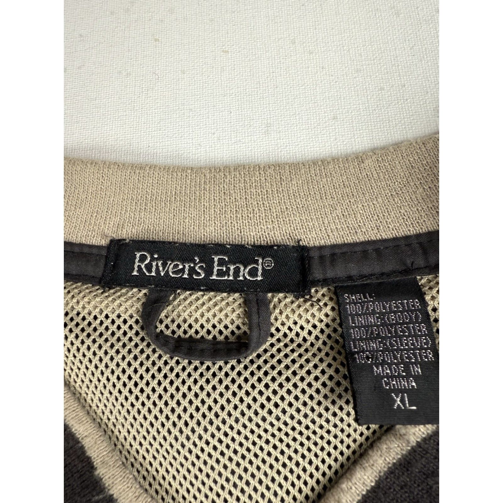 Vintage VINTAGE Rivers End Mens Range Rover Black Pull Over Winbreaker V-Neck Sweater XL Size US XL / EU 56 / 4 - 2 Thumbnail