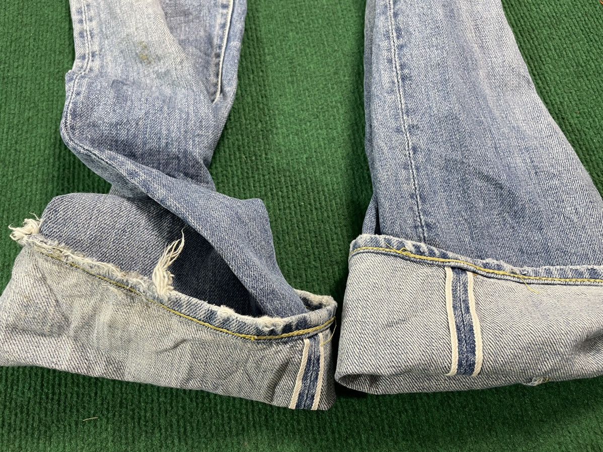Levi's Levis Vintage Distressed Big E Selvage Japan Size US 31 - 14 Thumbnail