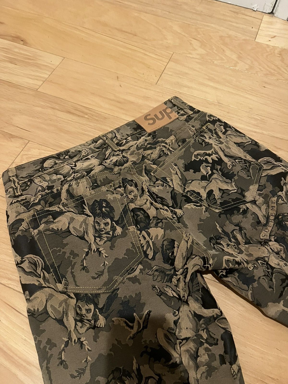 Supreme Supreme Cherub 5 Pocket Pants Gold | Grailed