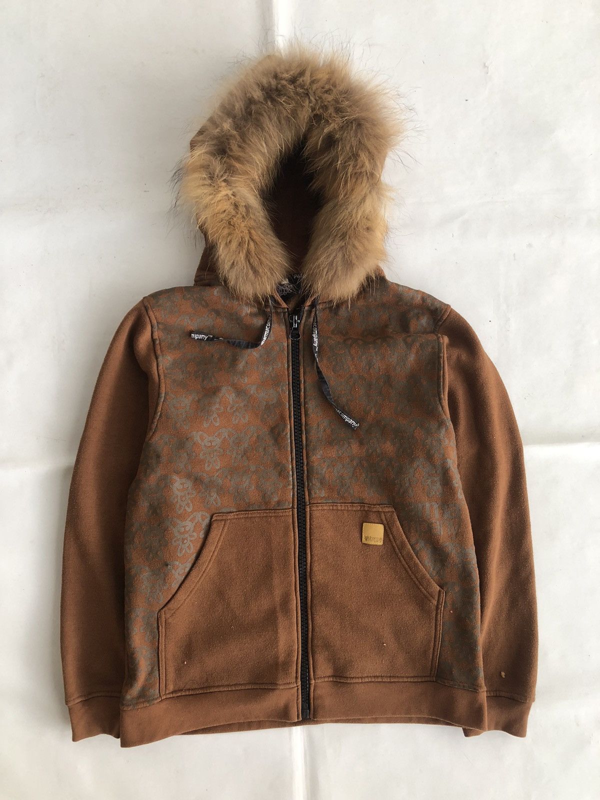 If Six Was Nine × Japanese Brand × Le Grande Bleu (L.G.B.) Japanese Poem Fur Hoodie ifsixwasnine lgb style Size US M / EU 48-50 / 2 - 1 Thumbnail