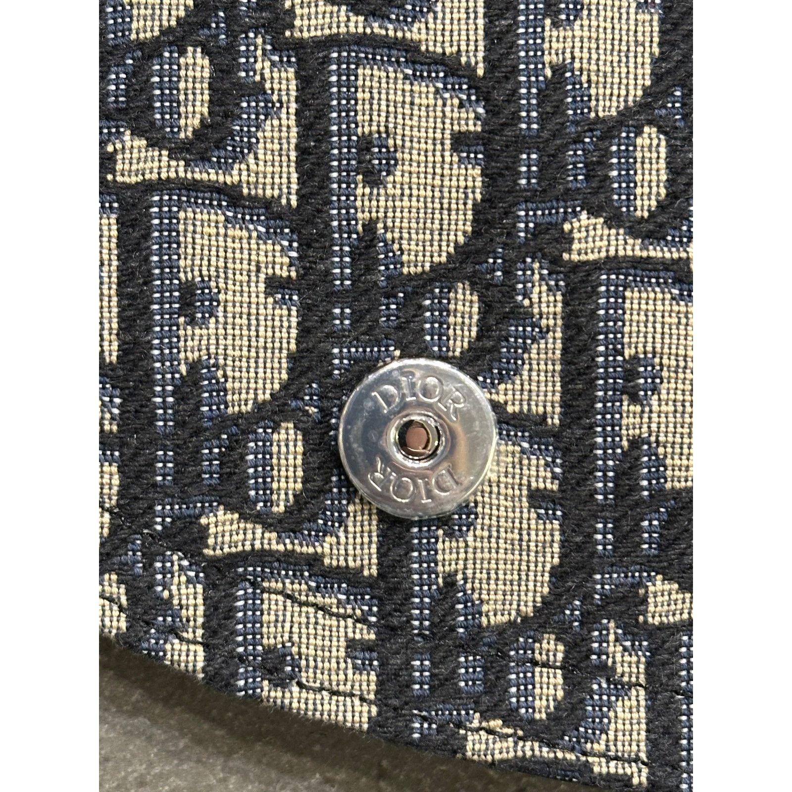 Dior 2021 Dior saddle messenger pouch in oblique jacquard Size ONE SIZE - 9 Thumbnail
