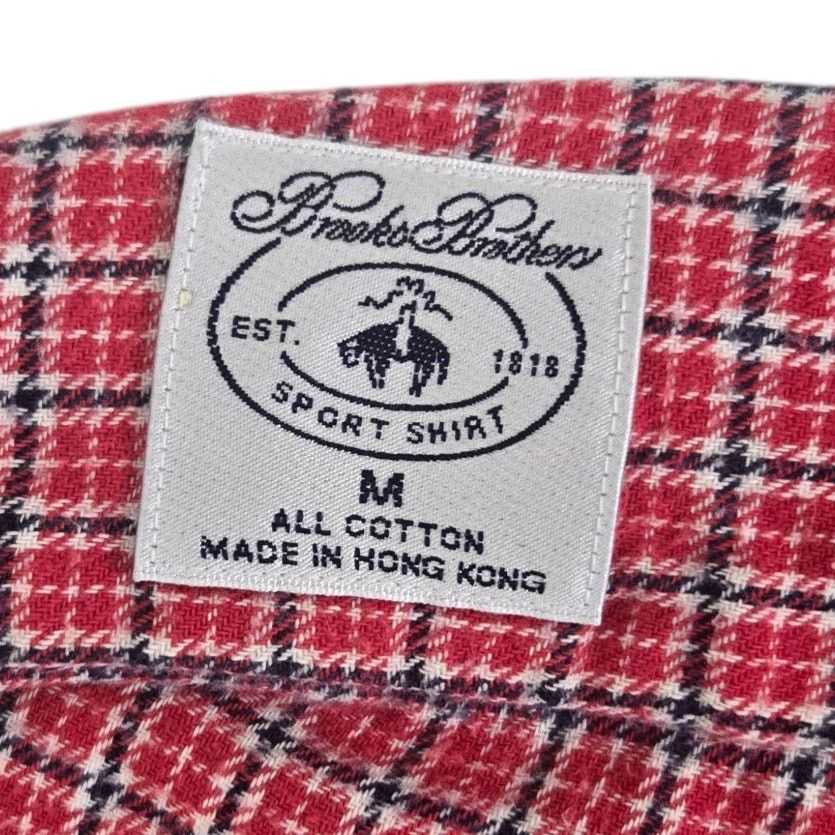 Brooks Brothers Brooks Brothers Womens Vintage Plaid Shirt Flannel Size M / US 6-8 / IT 42-44 - 6 Thumbnail