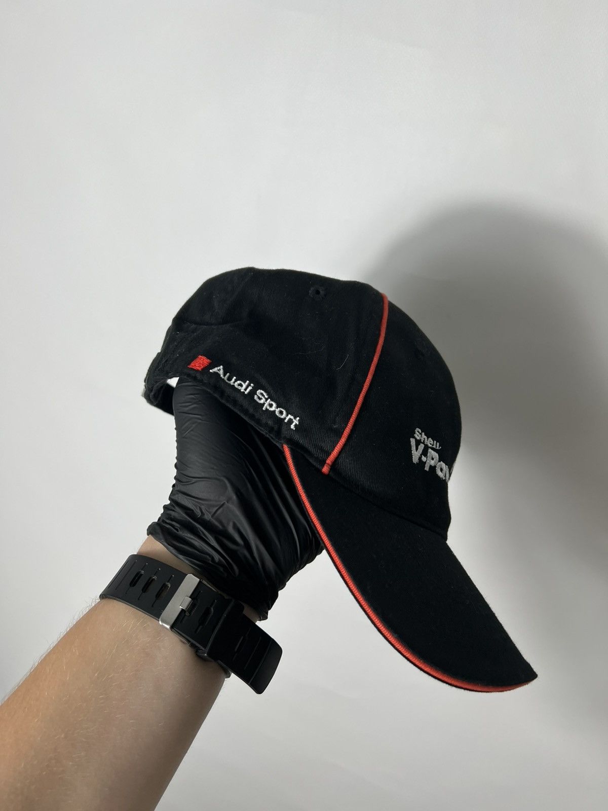 Audi Vintage streetwear racing Shell V-Power Diesel Audi hat cap Size ONE SIZE - 4 Thumbnail