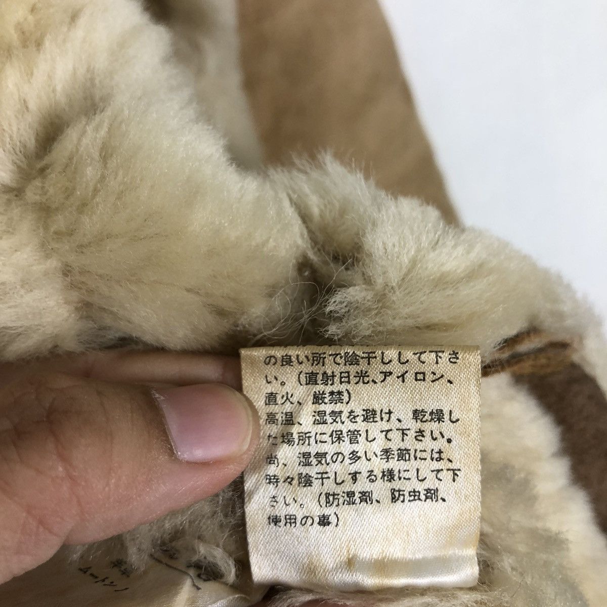 PPFM 🔥90’s Suede Sherpa Shearling PPFM Mink Fur Jacket Size US M / EU 48-50 / 2 - 17 Thumbnail