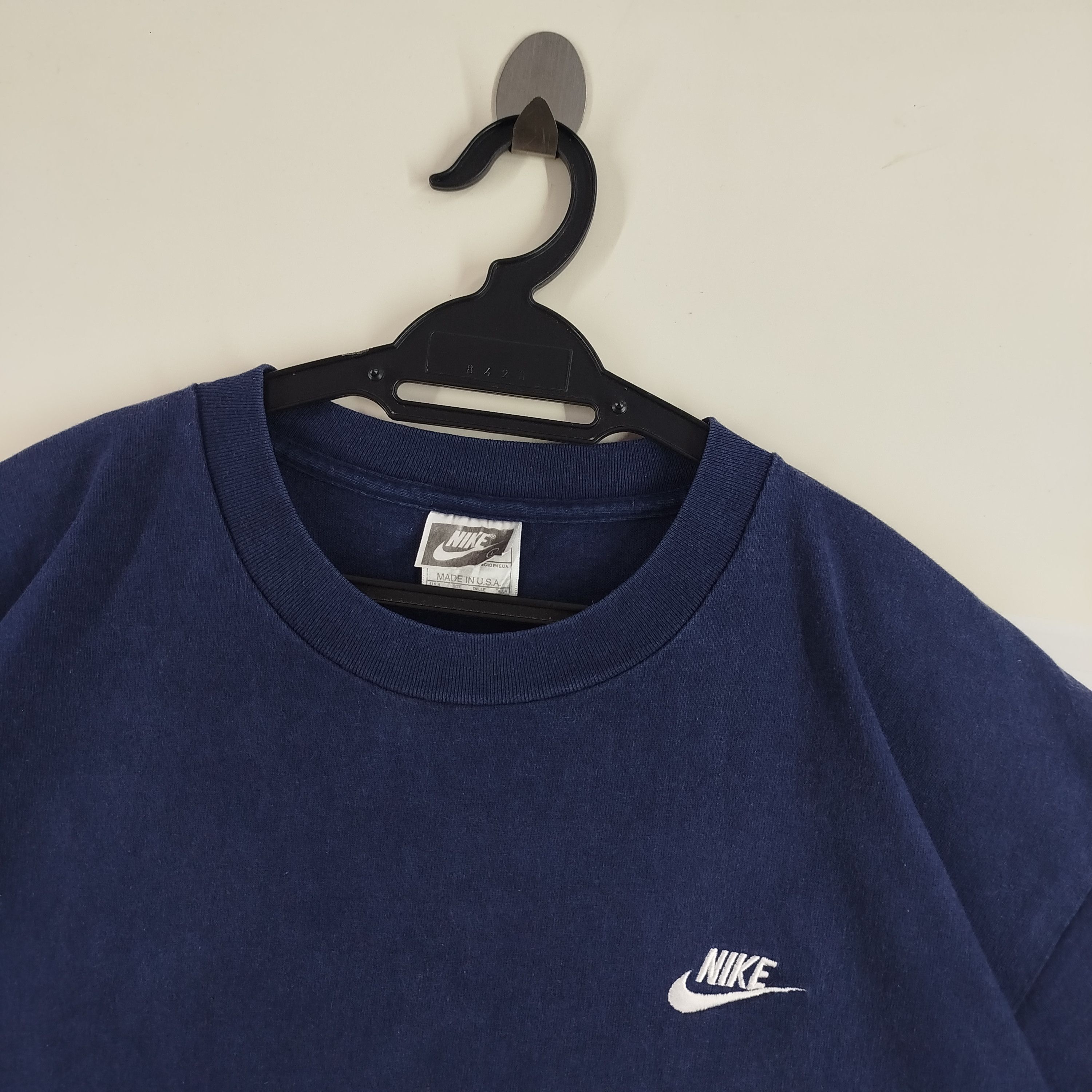 Nike Vintage Nike 90's Black Tag Made In USA Embroidery Logo Size US L / EU 52-54 / 3 - 2 Thumbnail